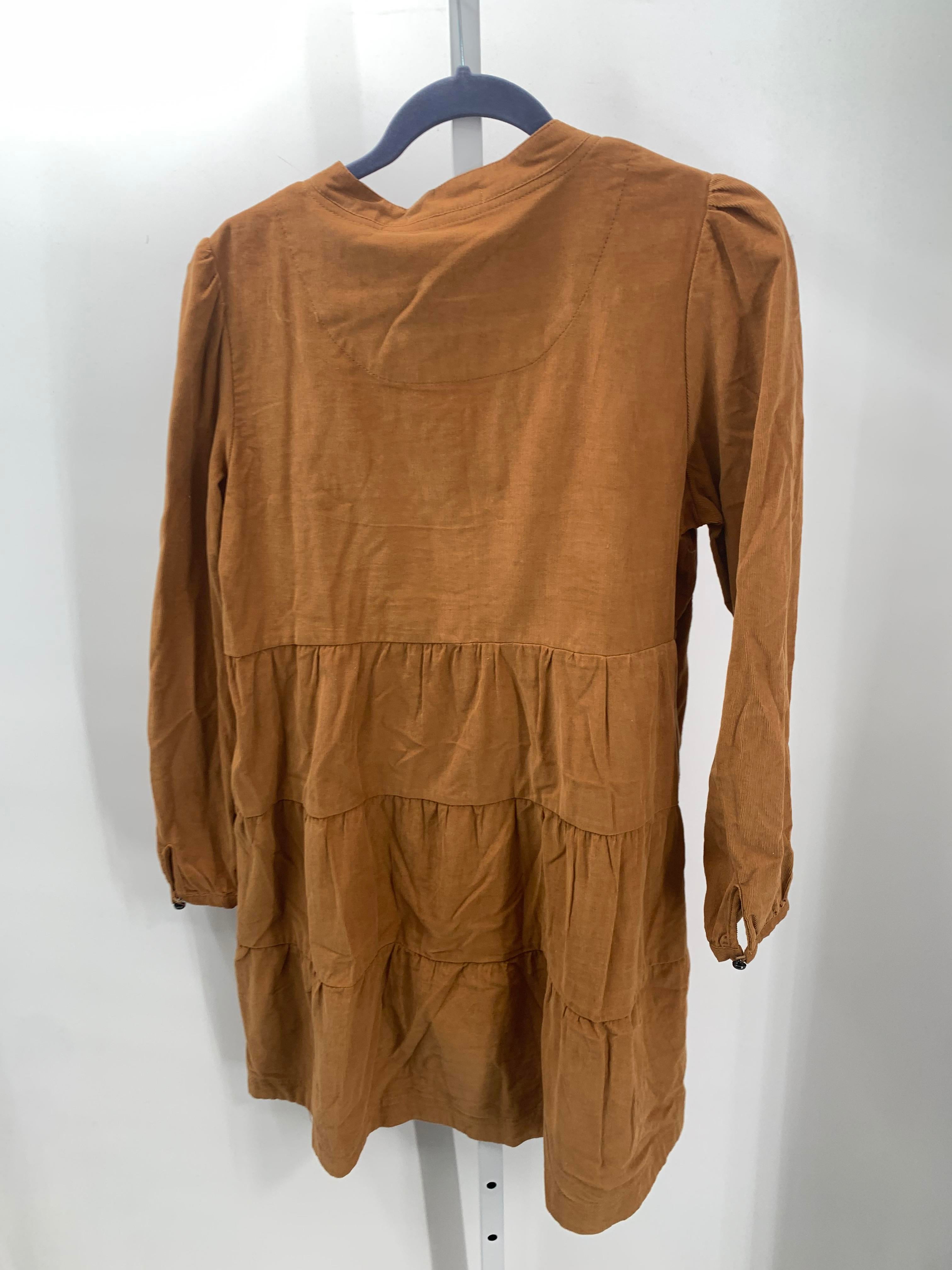Lucky Brand Size Large Misses Long Sleeve Dress