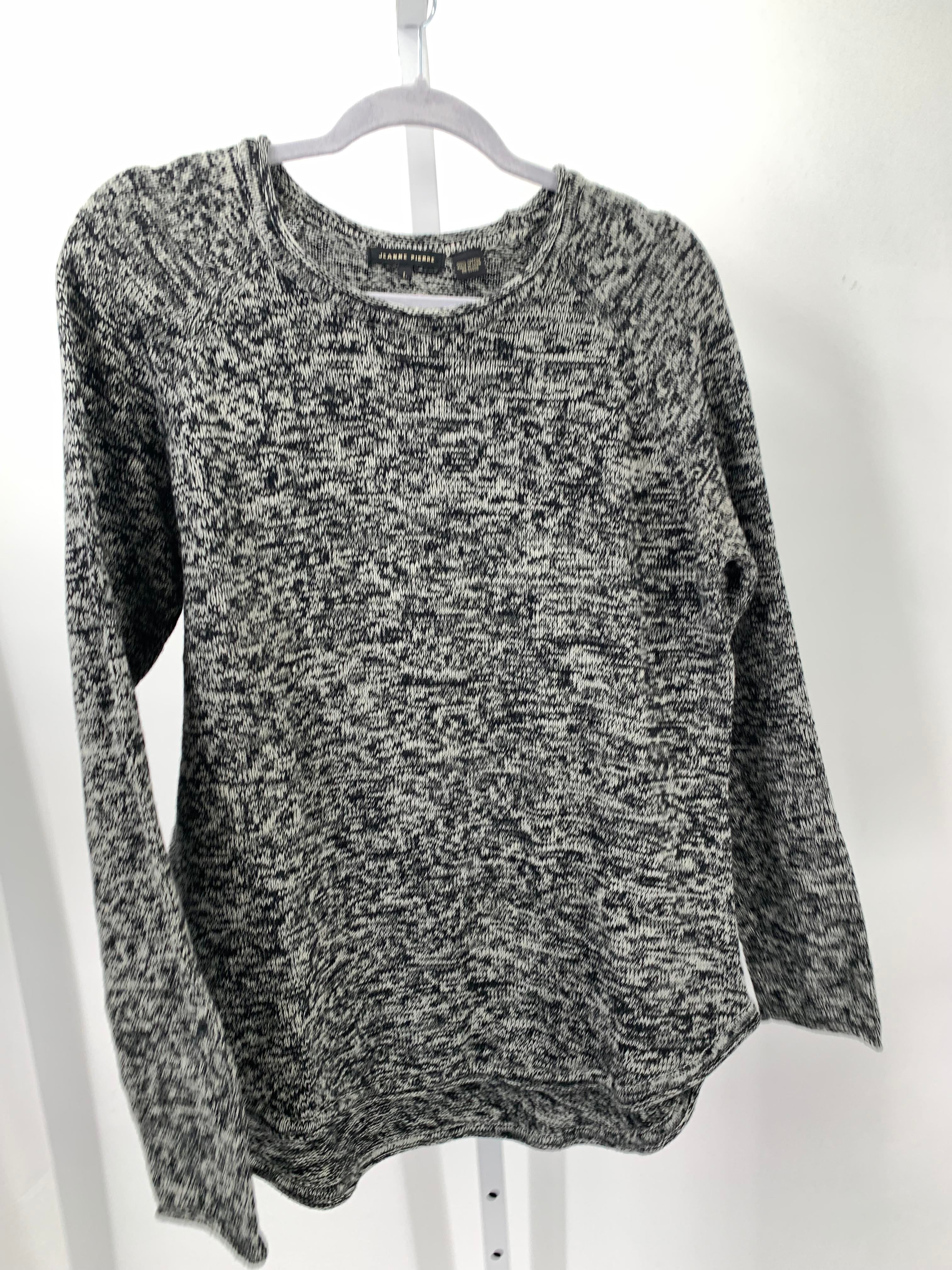 Jeanne Pierre Size Large Misses Long Slv Sweater
