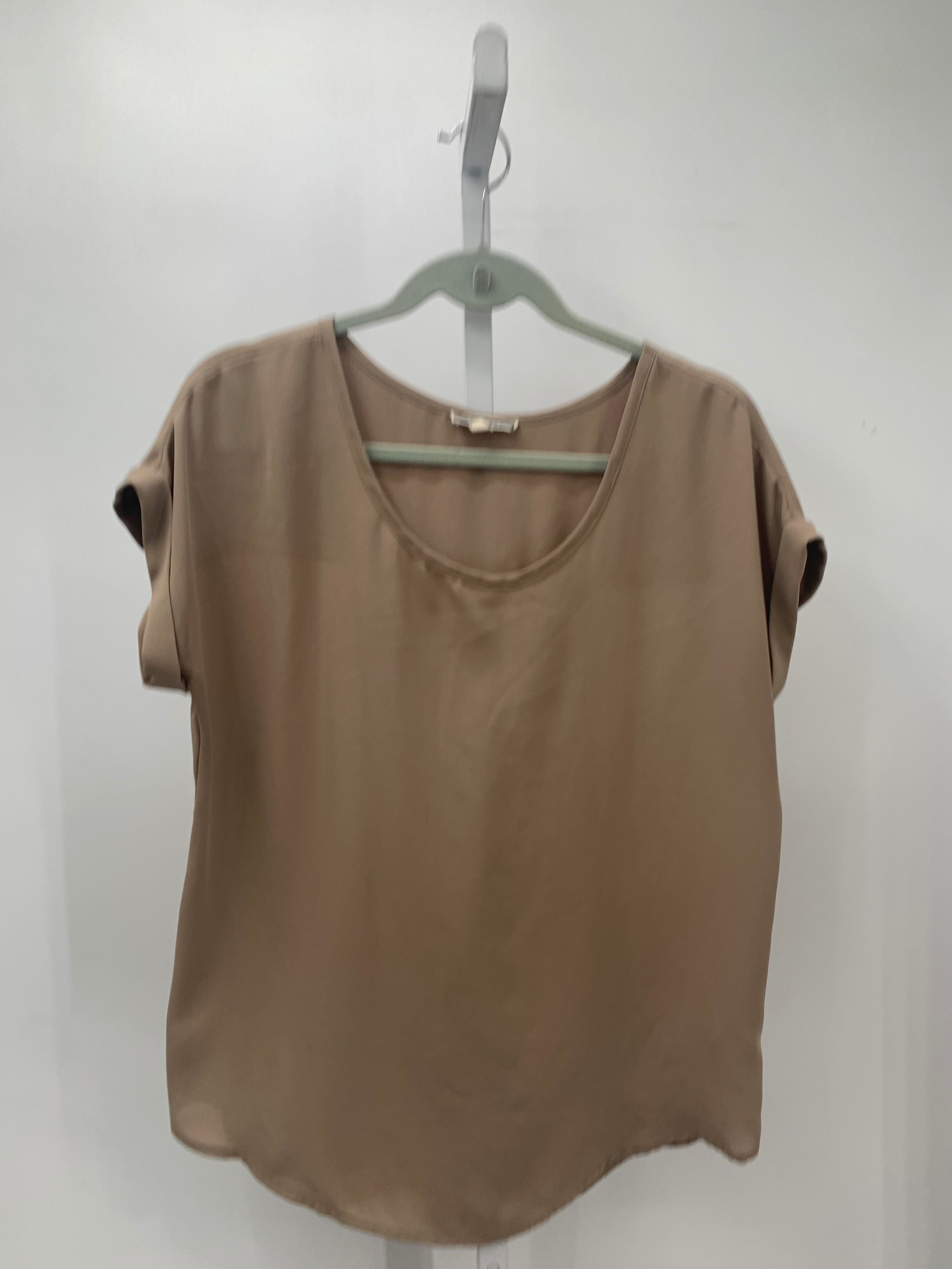 Pleione Size Medium Misses Short Sleeve Shirt