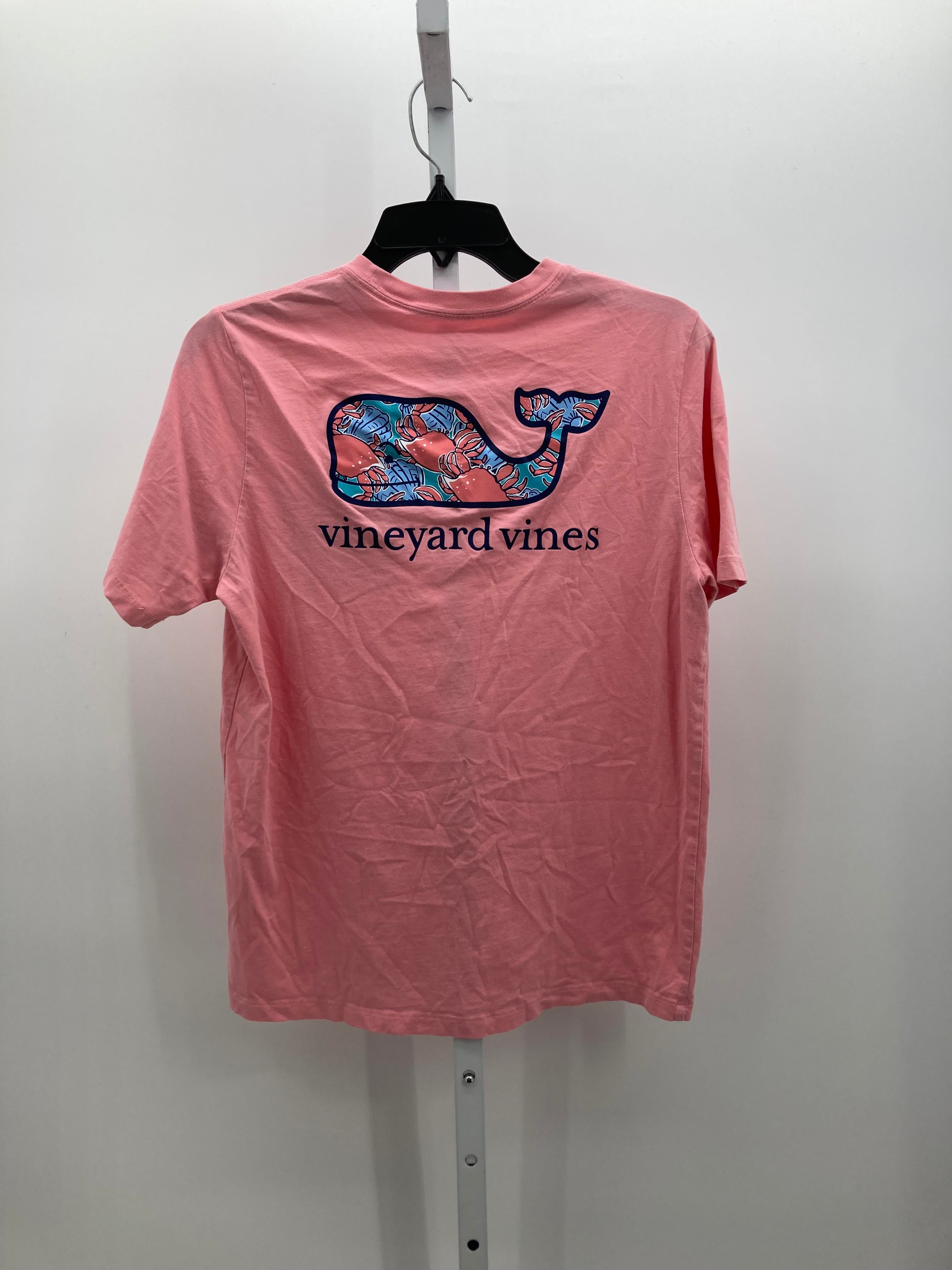 Vineyard Vines Size 18 Girls Short Sleeve Shirt