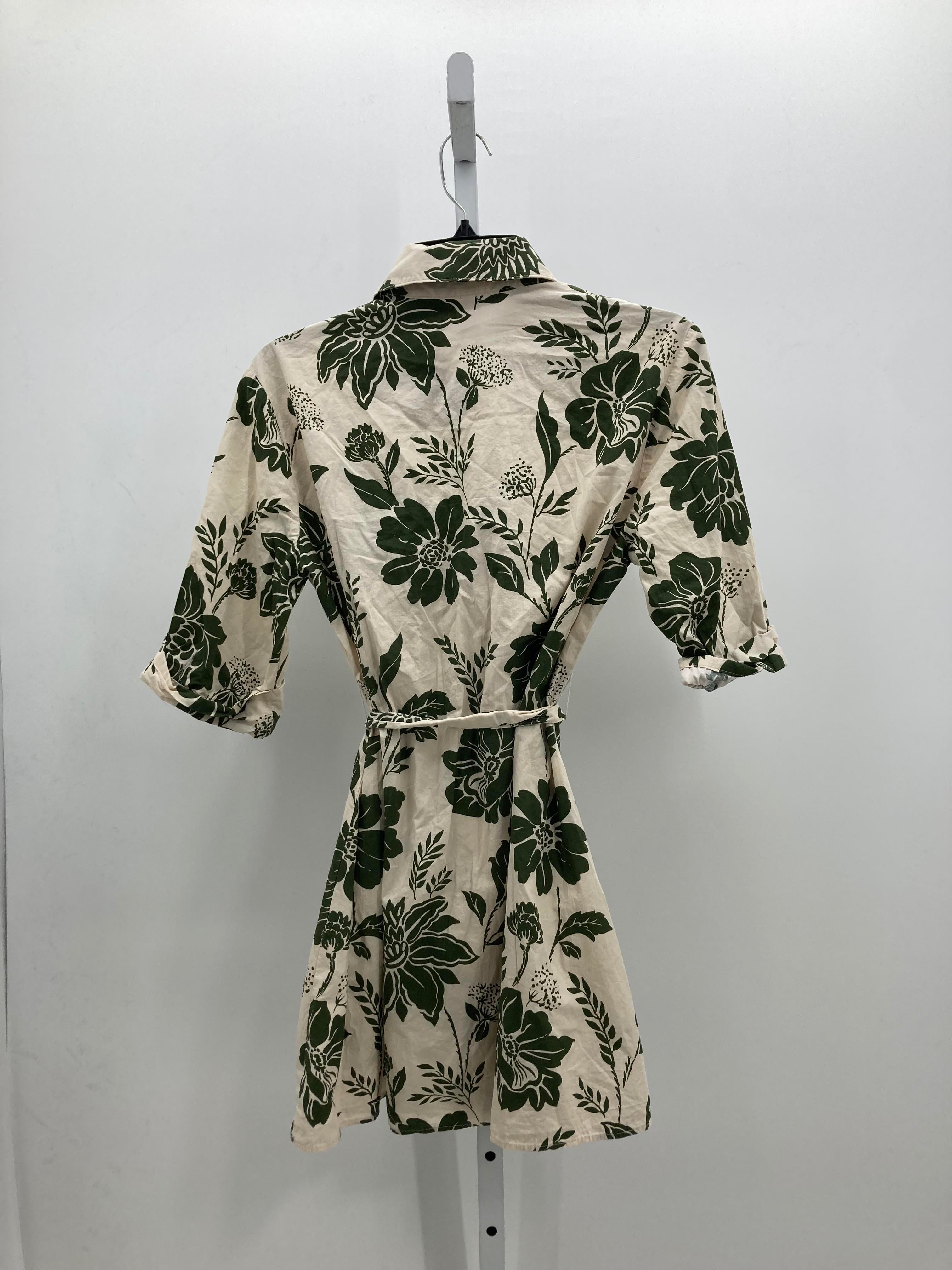 Zara Size Small Misses 3/4 Sleeve Dress