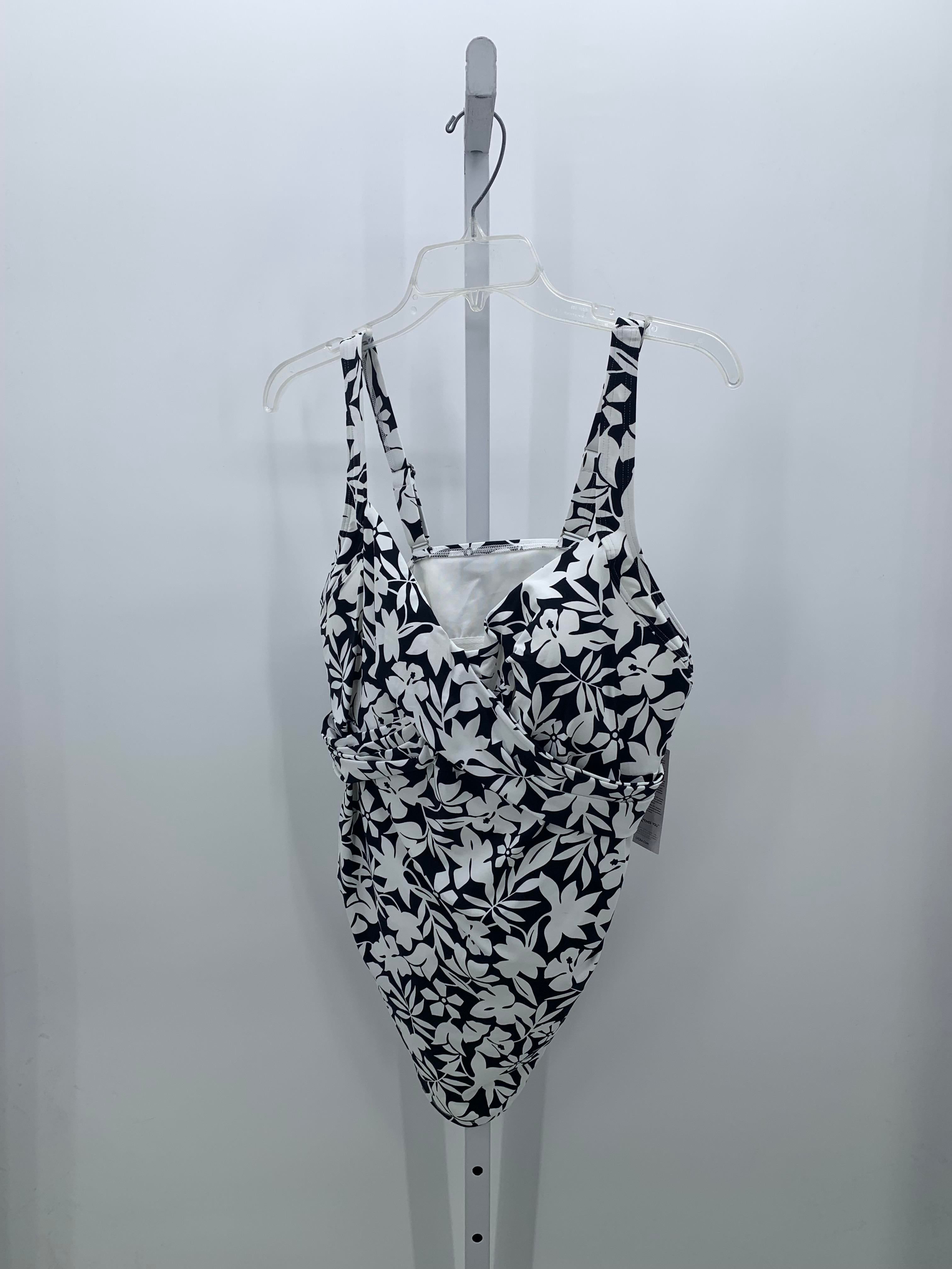 Lands End Size 18 W Womens Swimwear