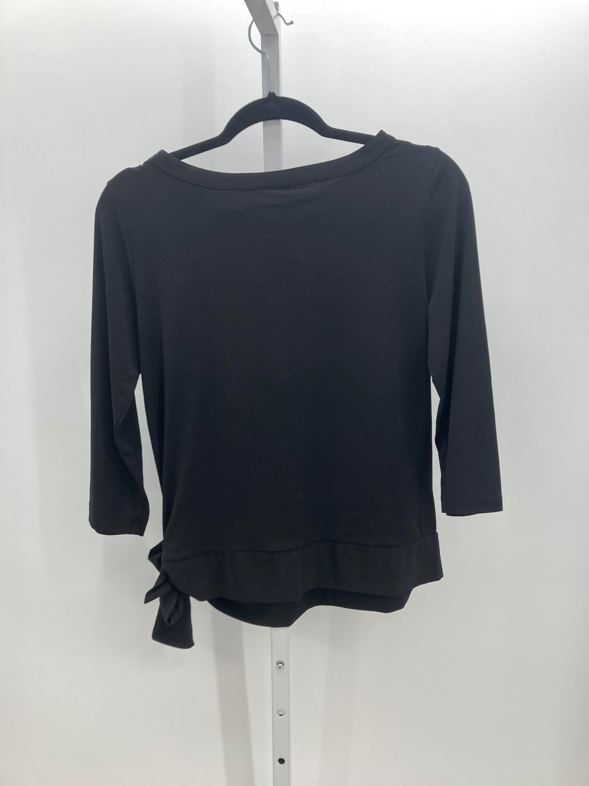 Liz Lange Black Size Small Maternity 3/4 Sleeve Shirt