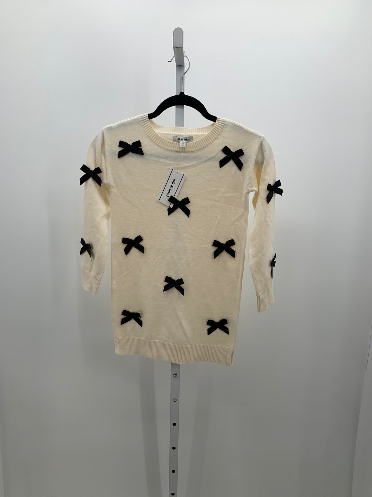 Size 7-8 Girls Long Sleeve Dress