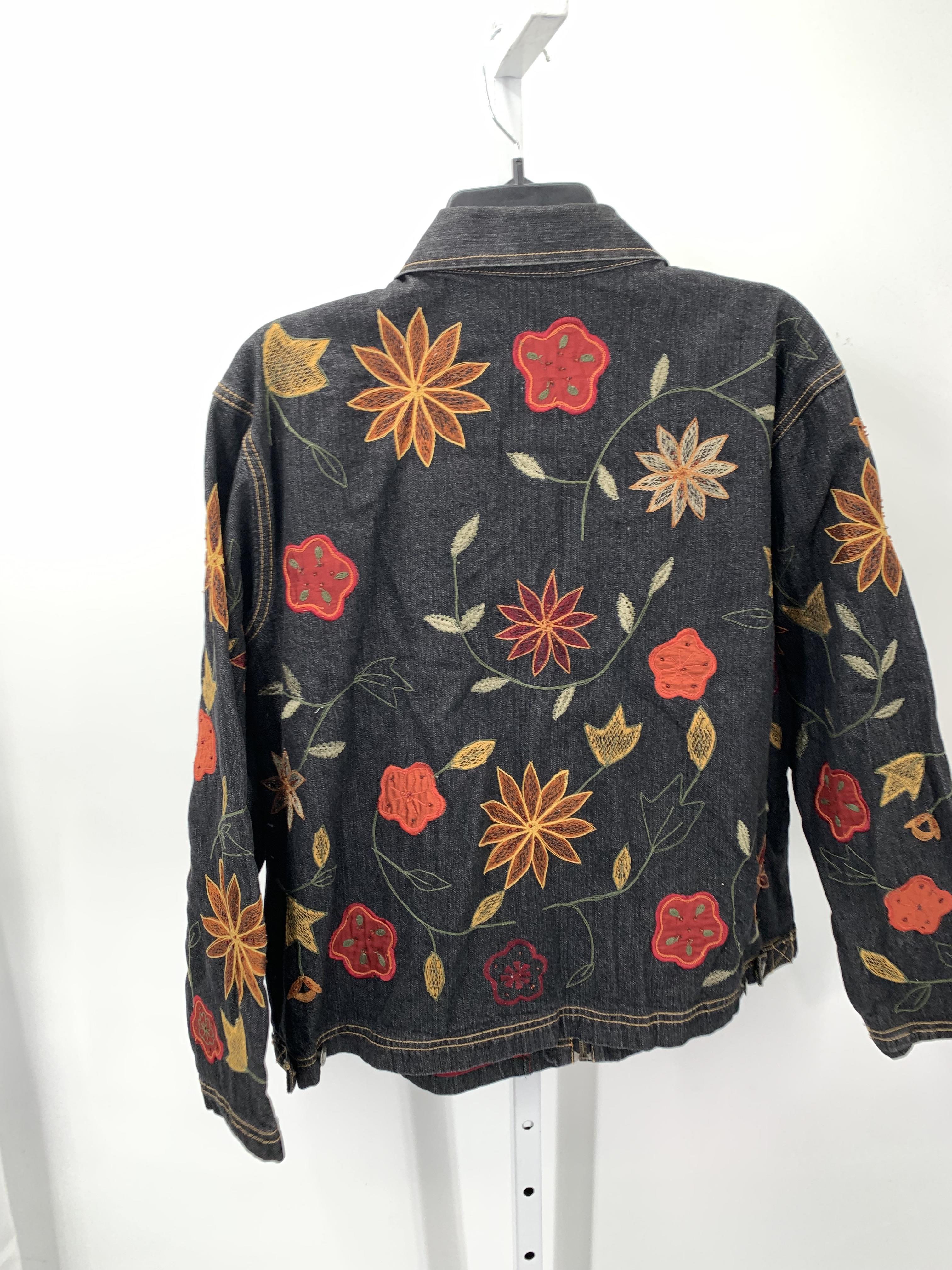 Chico's Size Medium Misses Lightweight Jacket