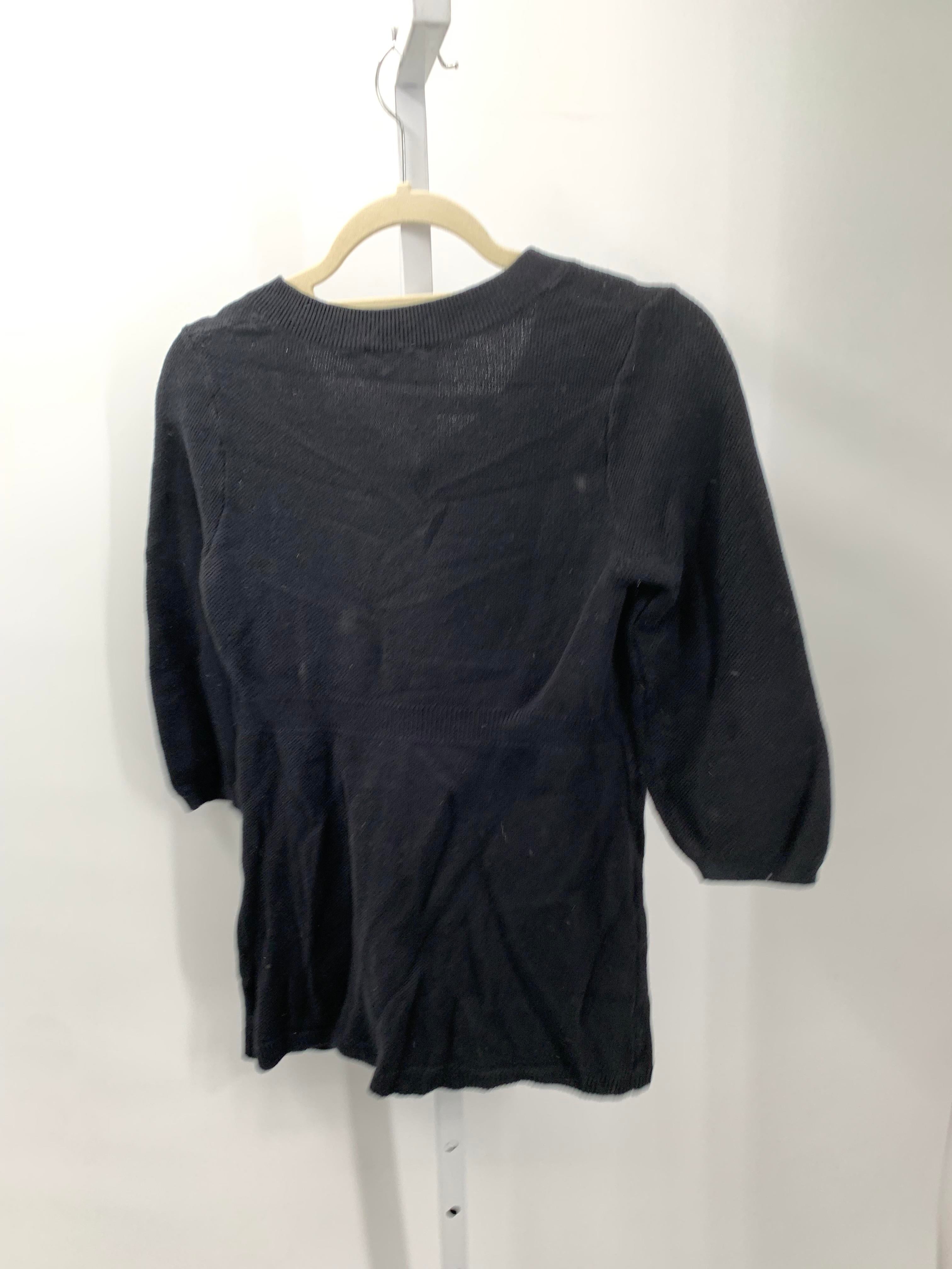 Oh Baby Black Size Small Maternity Long Sleeve Sweater