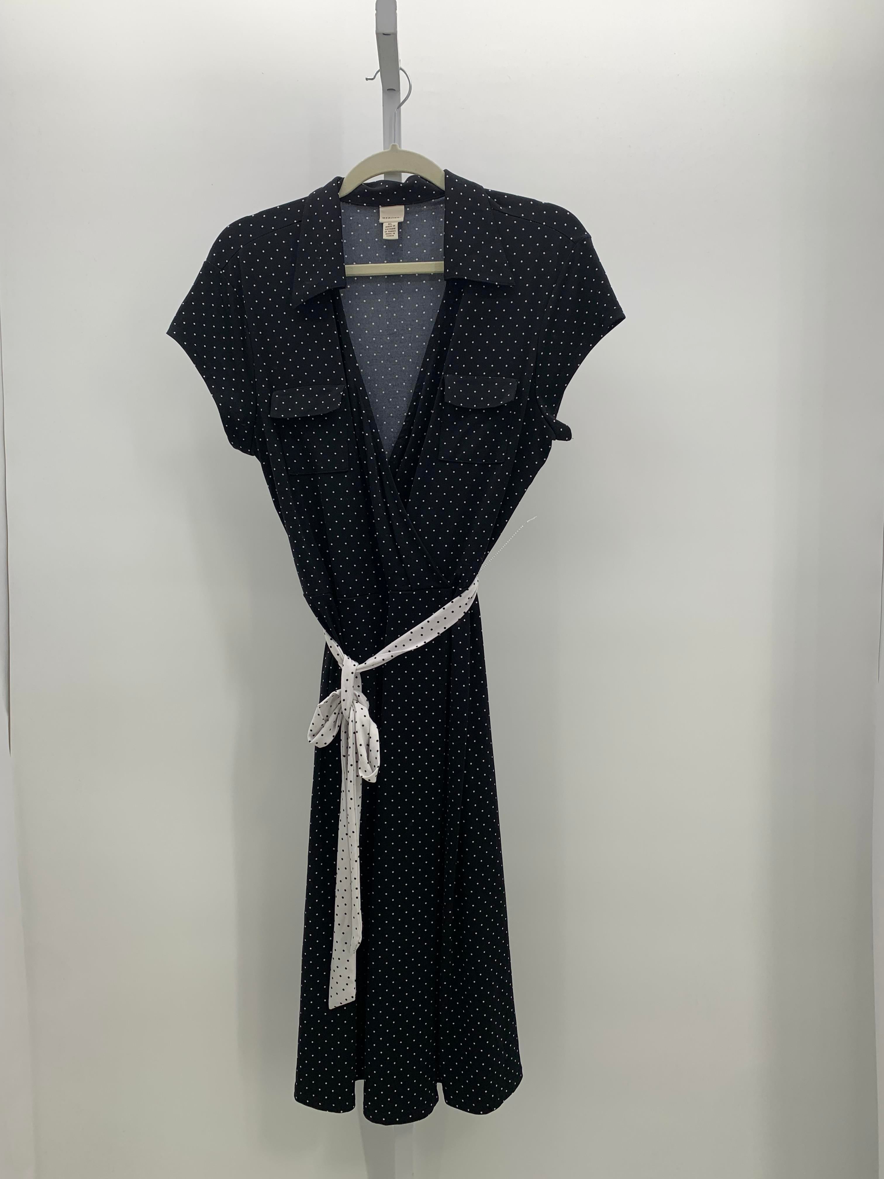 Merona Size Extra Large Misses Short Sleeve Dress