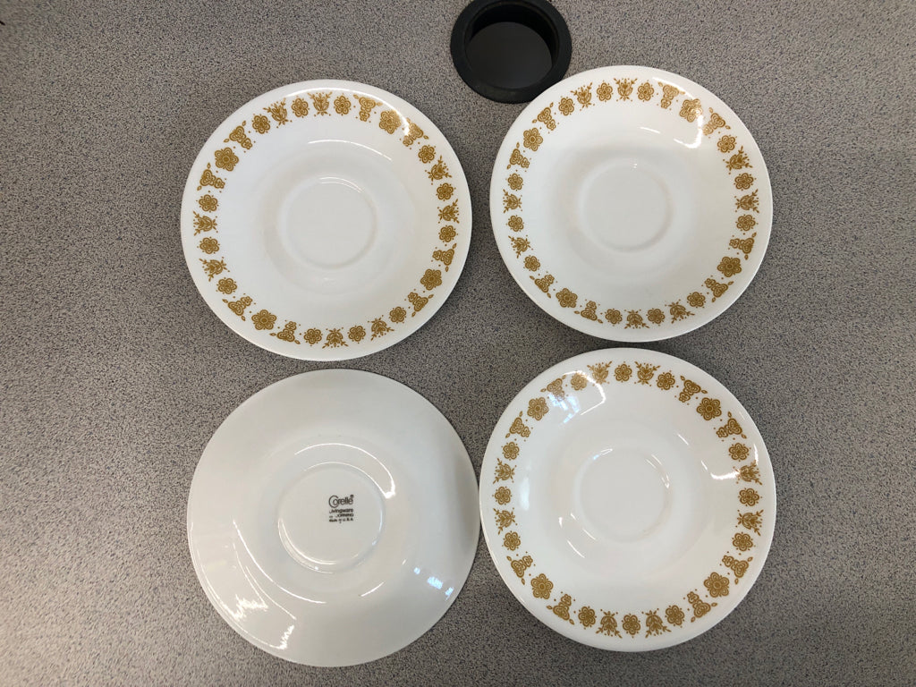 24PC CORELLE BUTTERFLY DISH SET - SRV FOR 4.