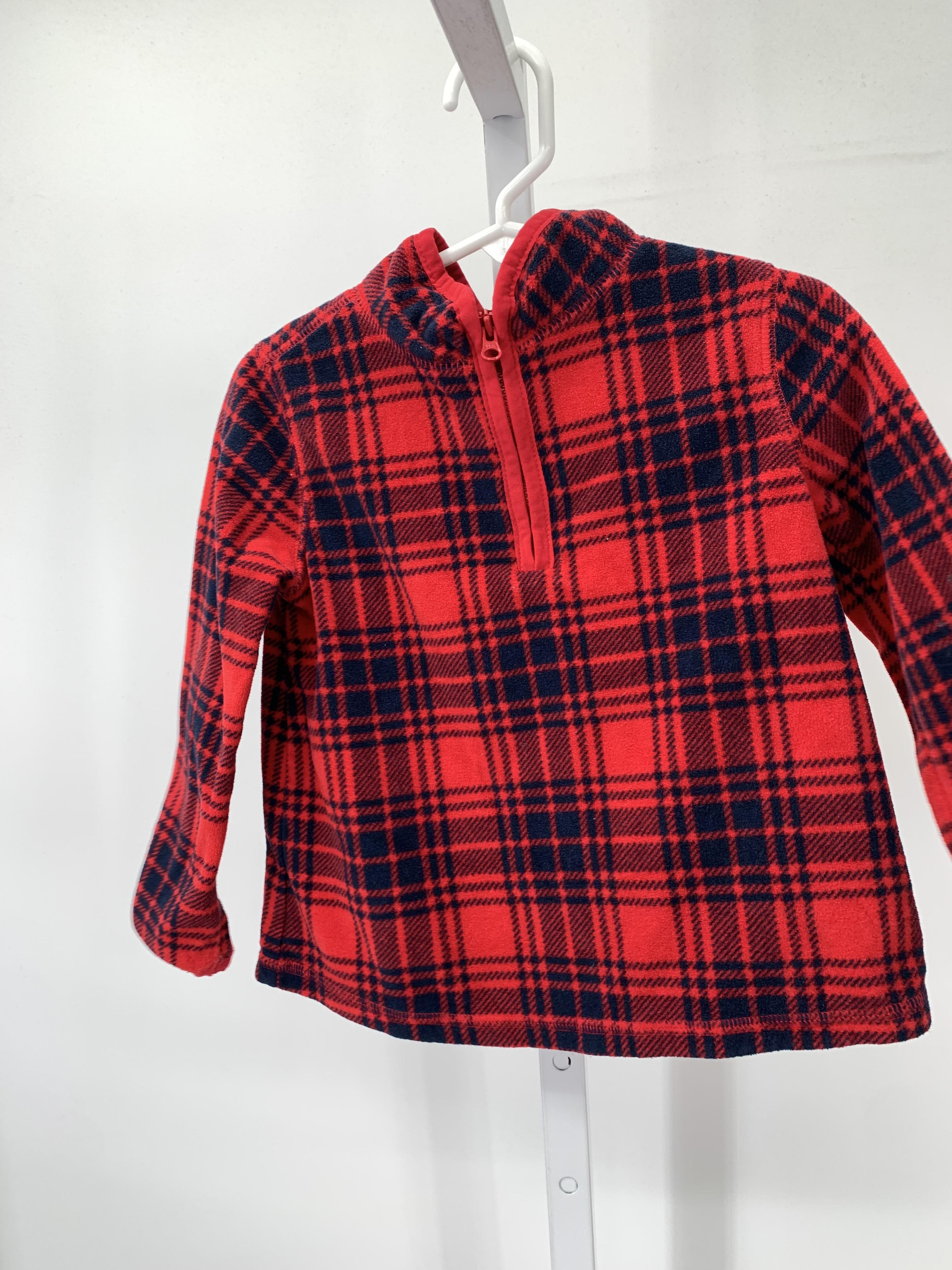 BLUE PLAID FLEECE