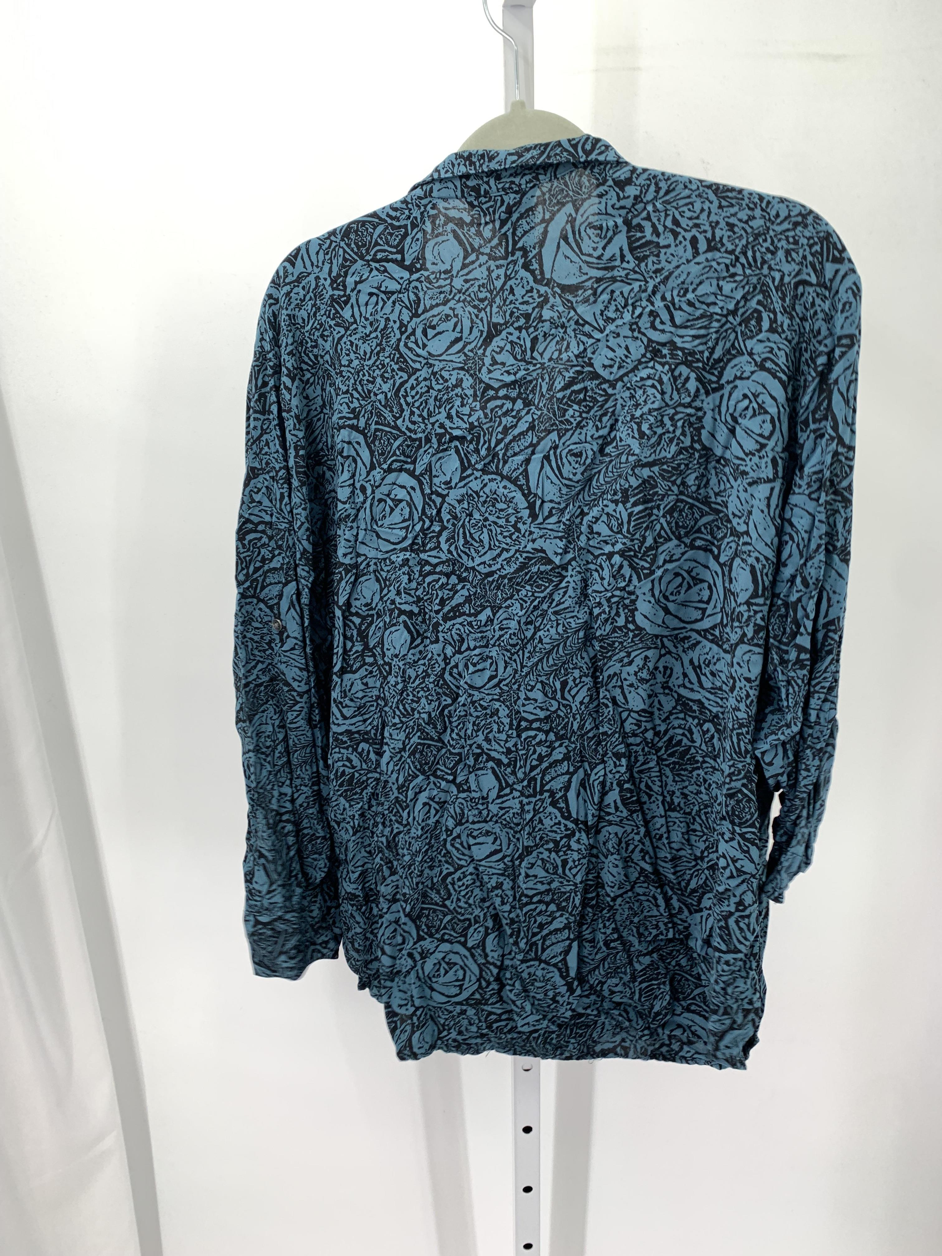 Rock & Republic Size Extra Large Misses Long Sleeve Shirt