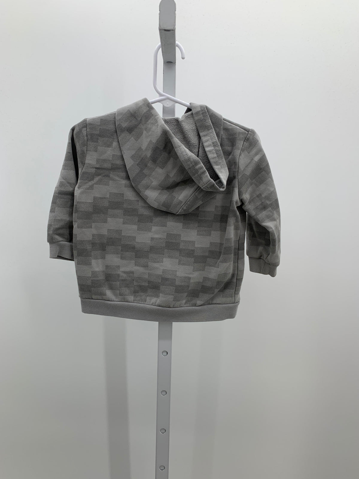 HOODED ZIP KNIT