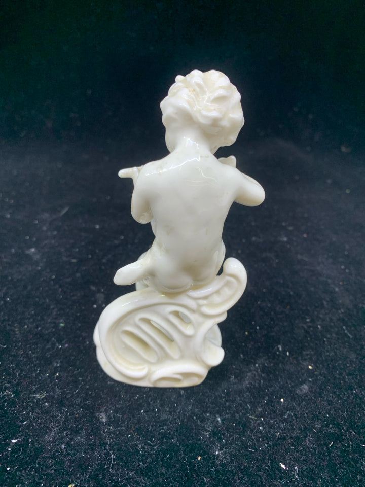 VTG CHERUB DRUMMING FIGURE- GOEBEL.