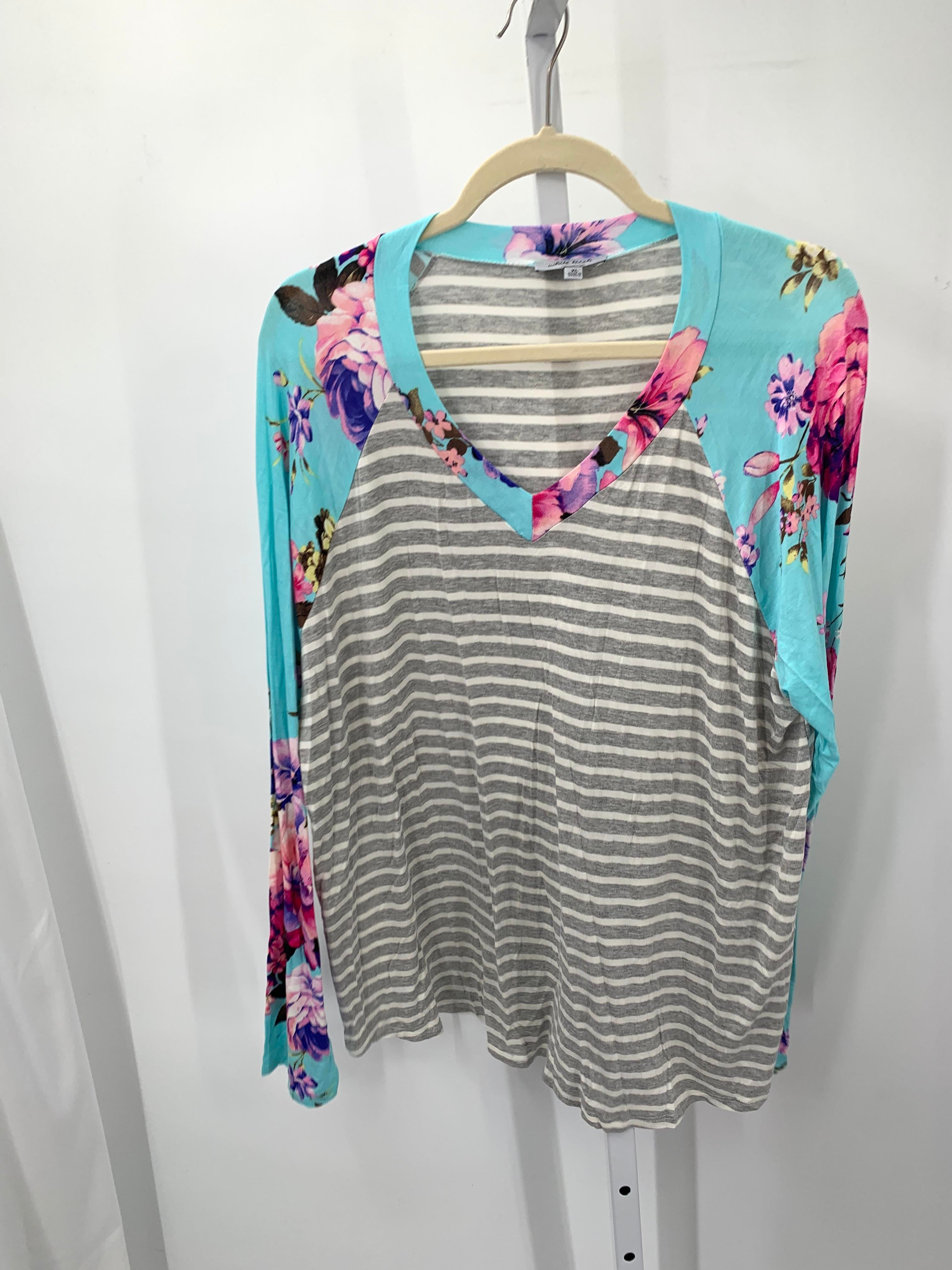 Size Extra Large Misses Long Sleeve Shirt