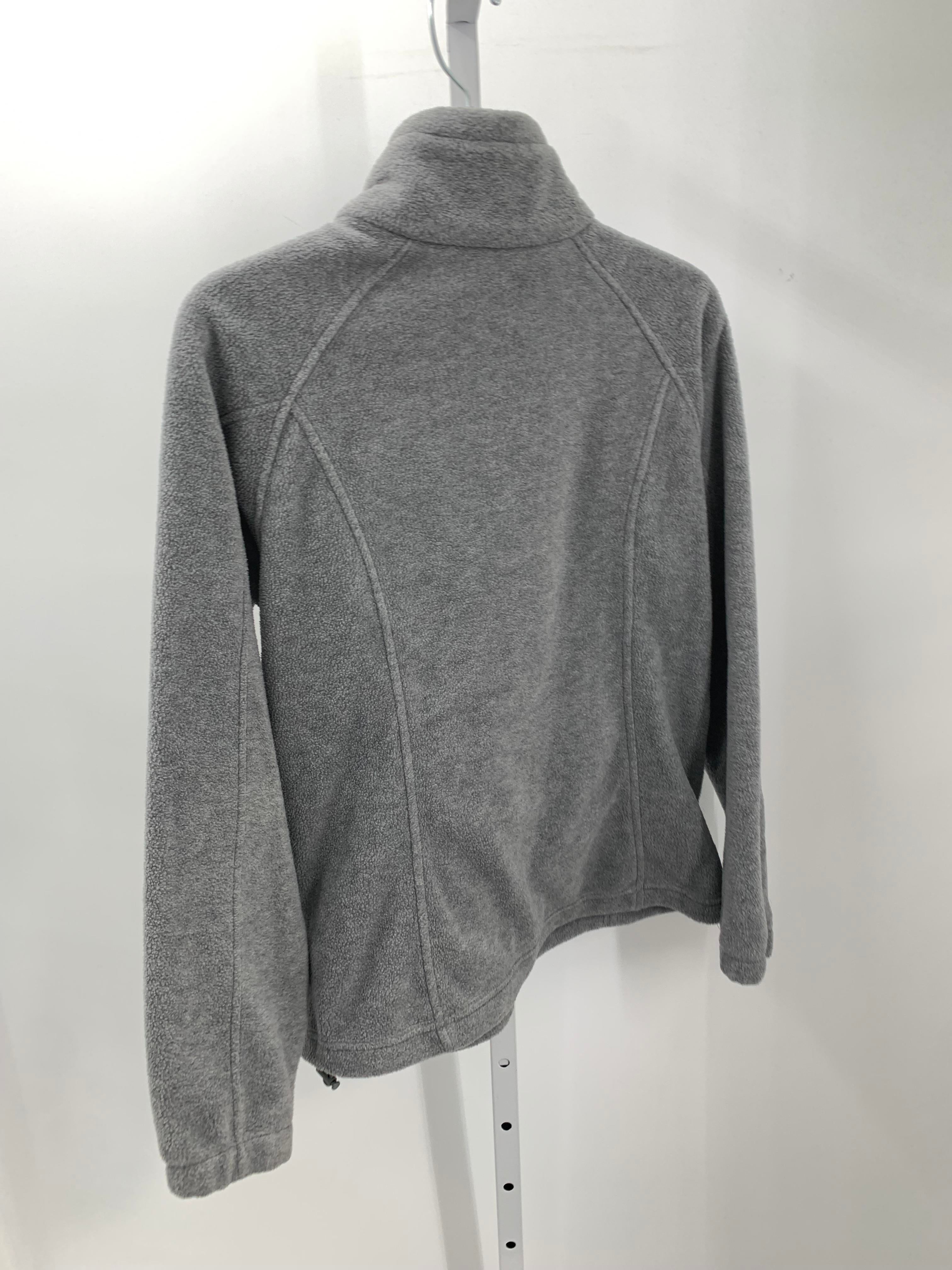 Columbia Size Medium Petite Petite Fleece Jacket