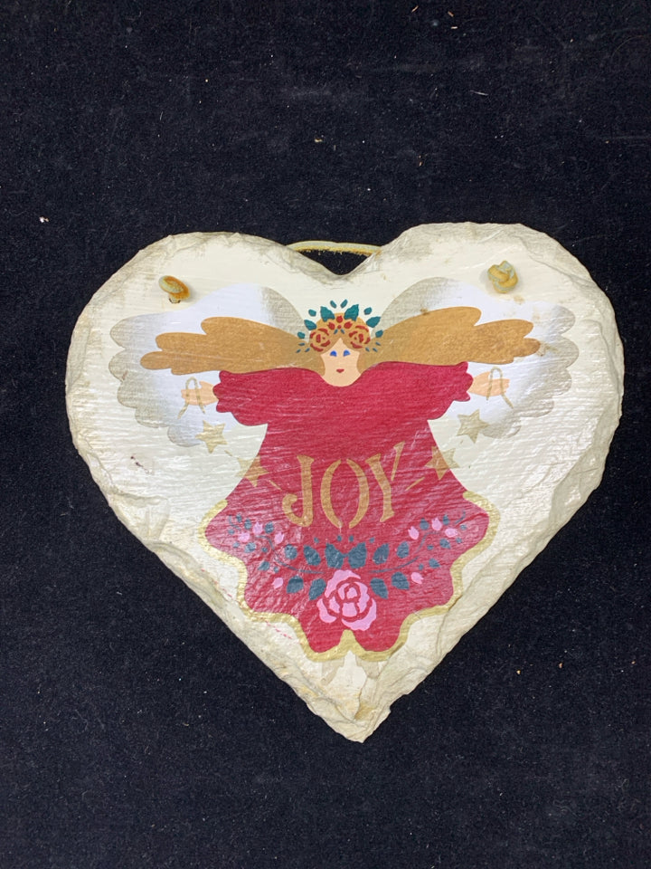 JOY HEART SLATE.