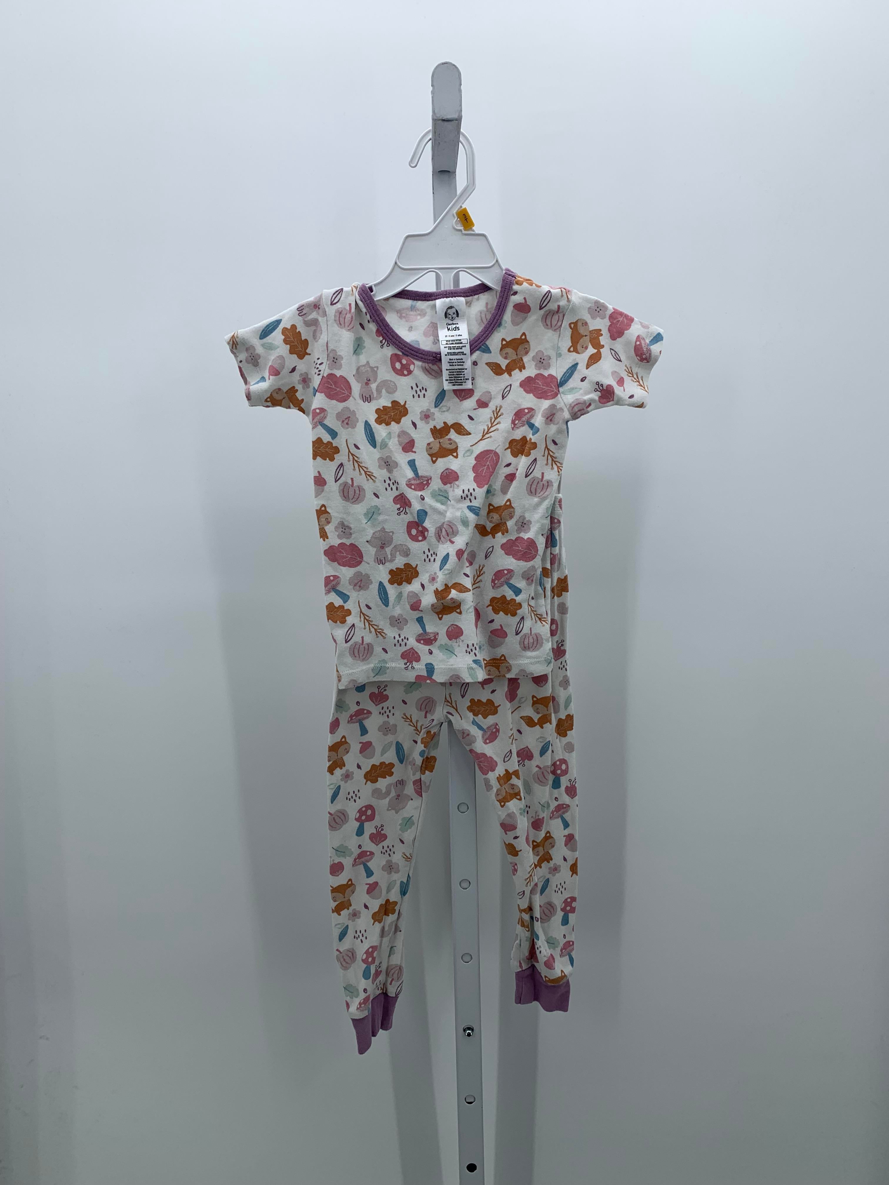 Gerber Size 3T Girls Pajamas