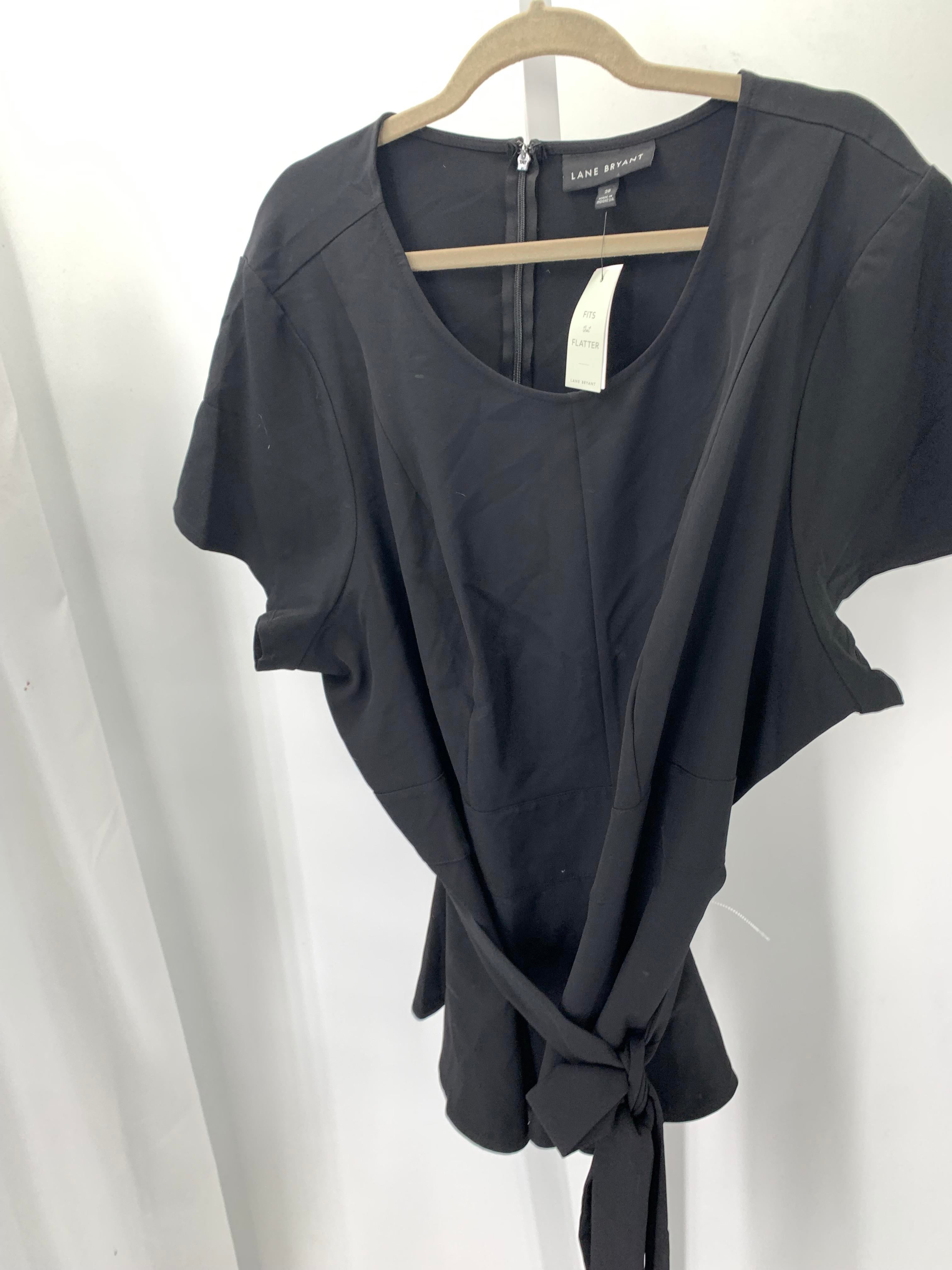 Lane Bryant Size 28 W Womens Short Sleeve Shirt