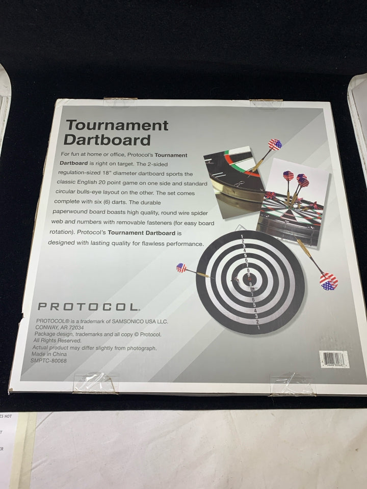 NIB TOURNAMENT DART BOARD.