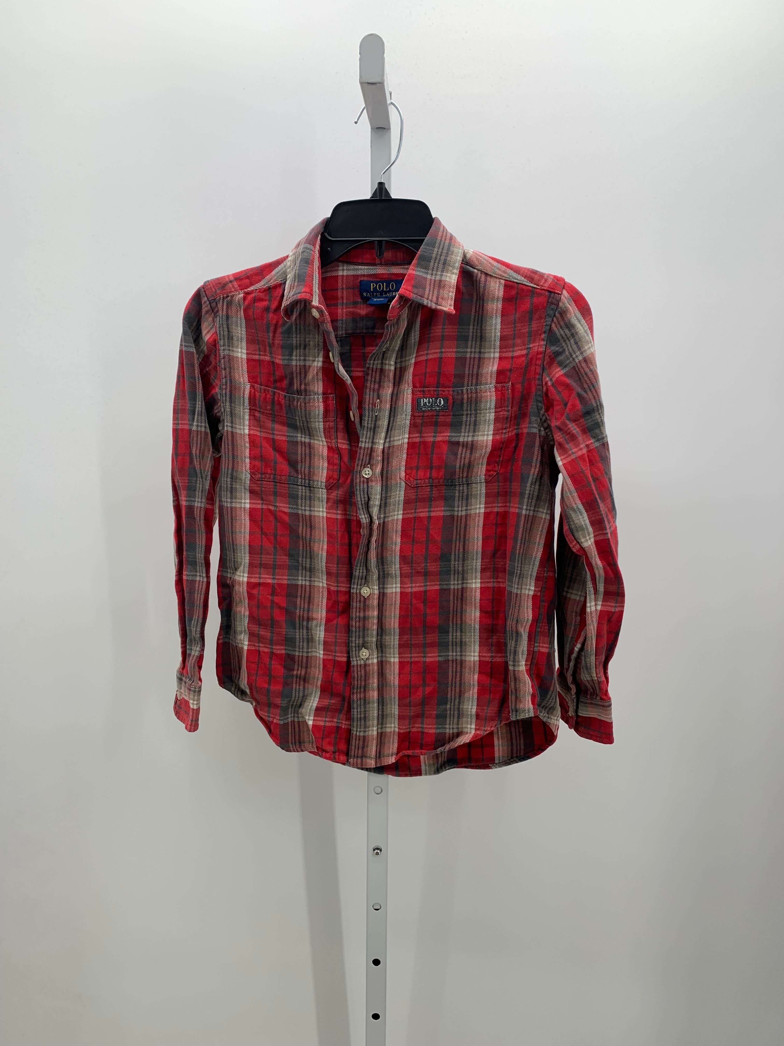 PLAID BTN DOWN