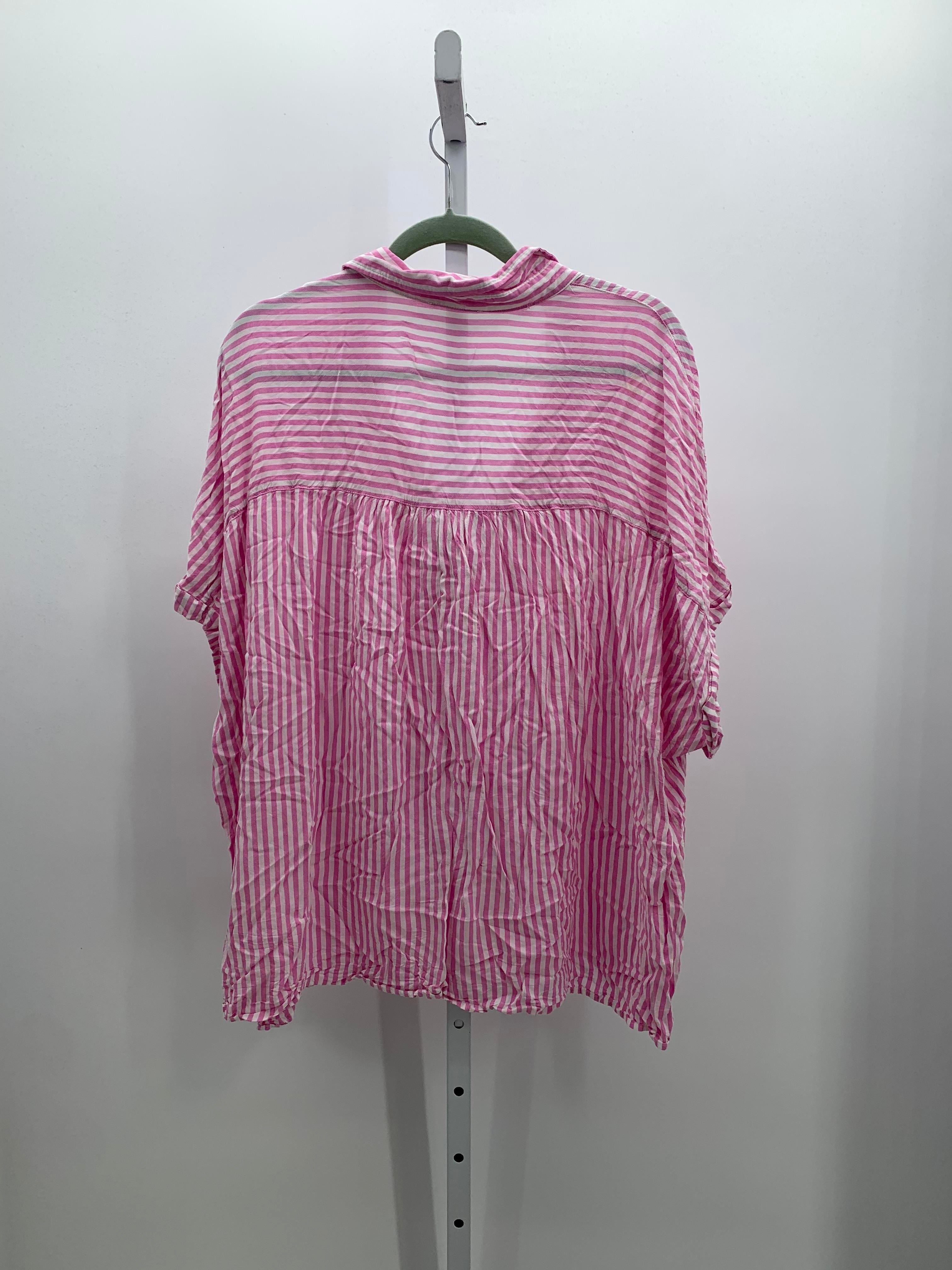 Jane + Delancey Size 3X Womens Short Sleeve Shirt