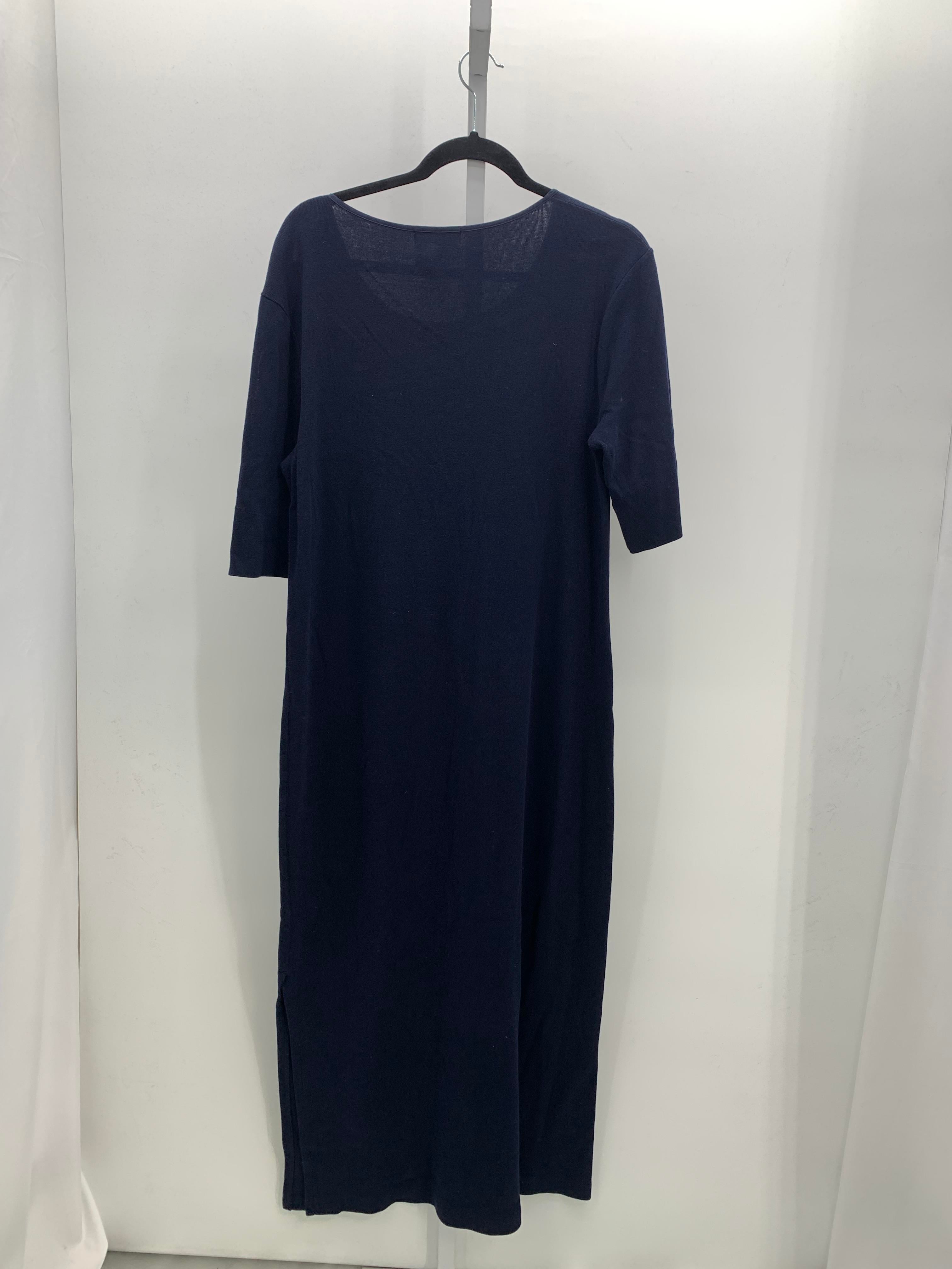 Ralph Lauren Size Large Misses Short Sleeve Dress