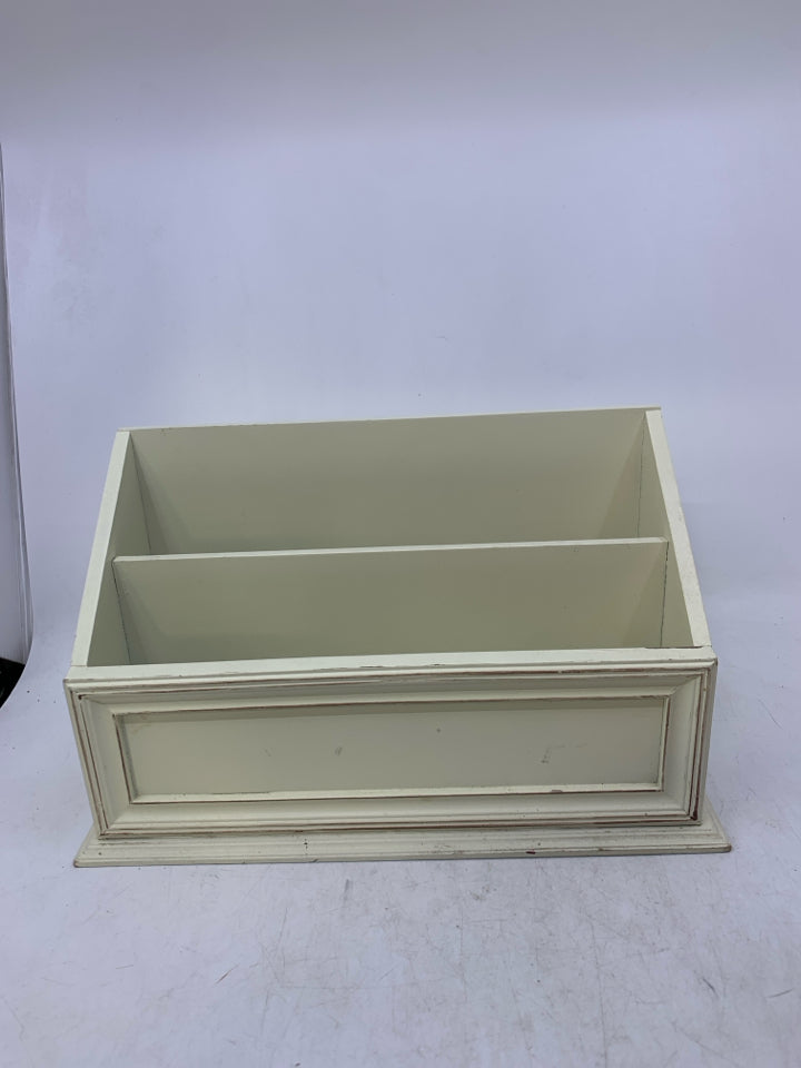 2 SLOT RUSTIC MAIL FILE.