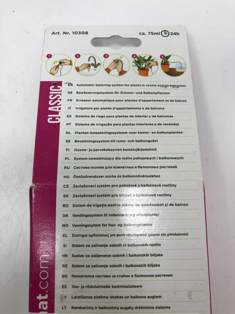 NIB BLUMAT AUTOMAIC PLANT WATERING SYSTEM.