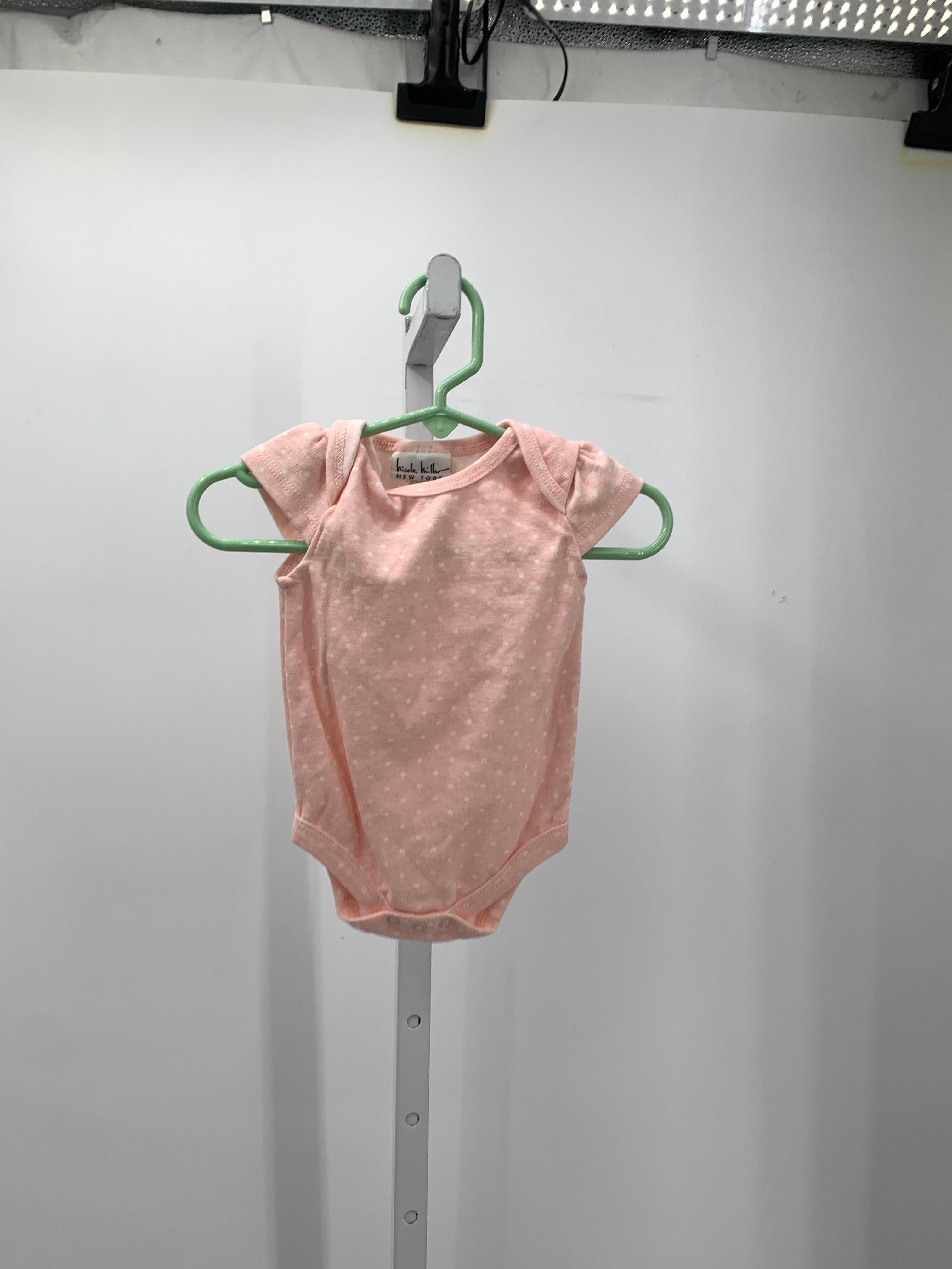 Nicole Miller Size 6-9 mon Girls Short Sleeve Shirt