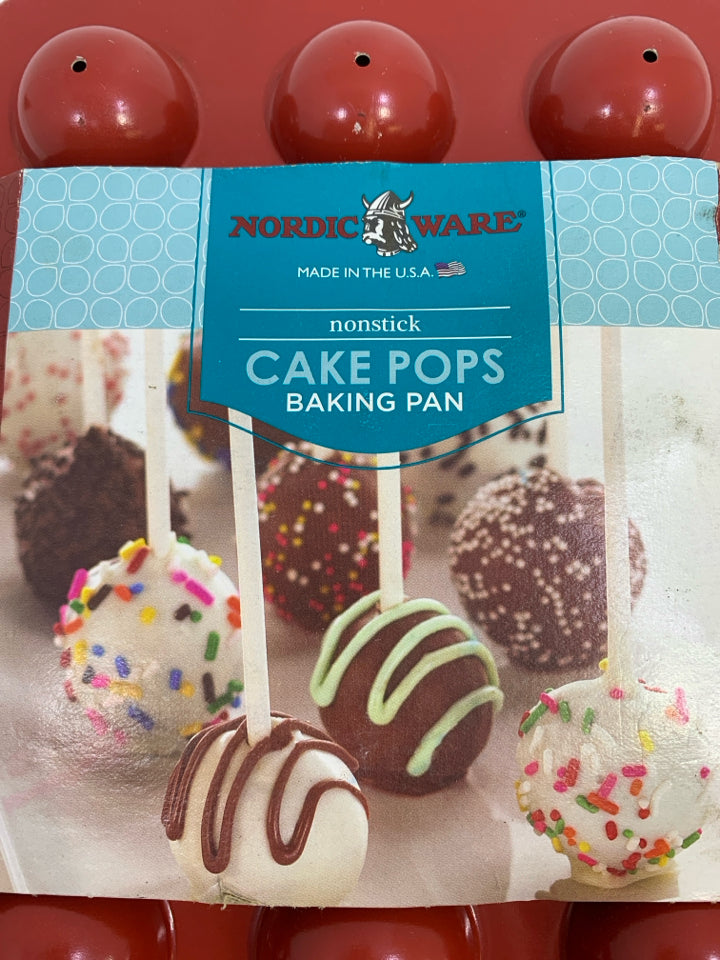 NIP CAKE POP MOLDS NORDIC WARE.