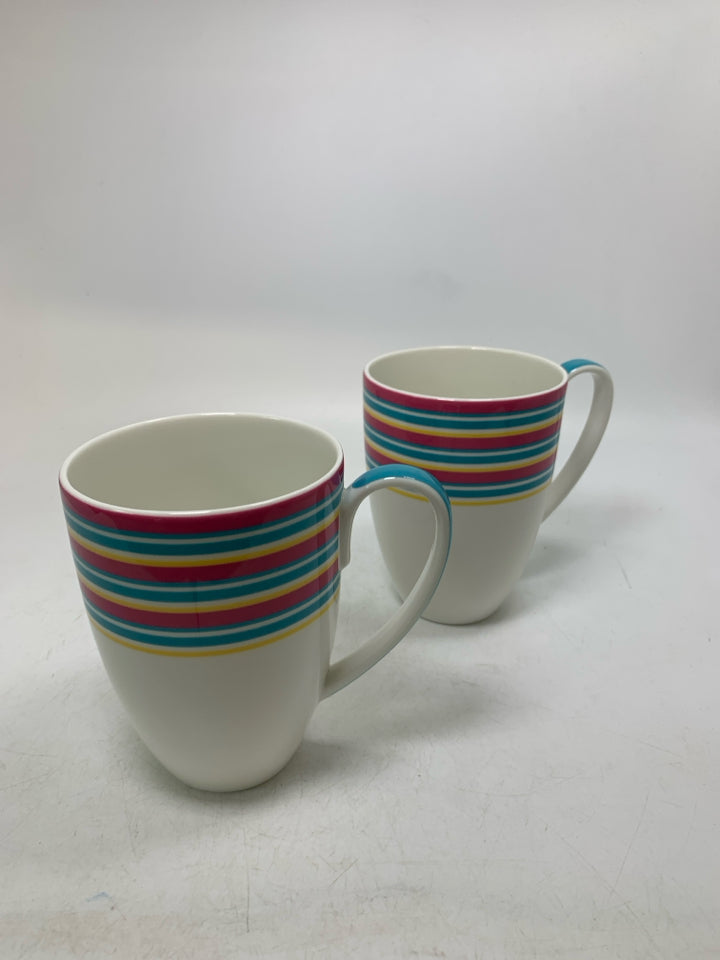KIT KEMP CALYPSO STRIPE MUGS.