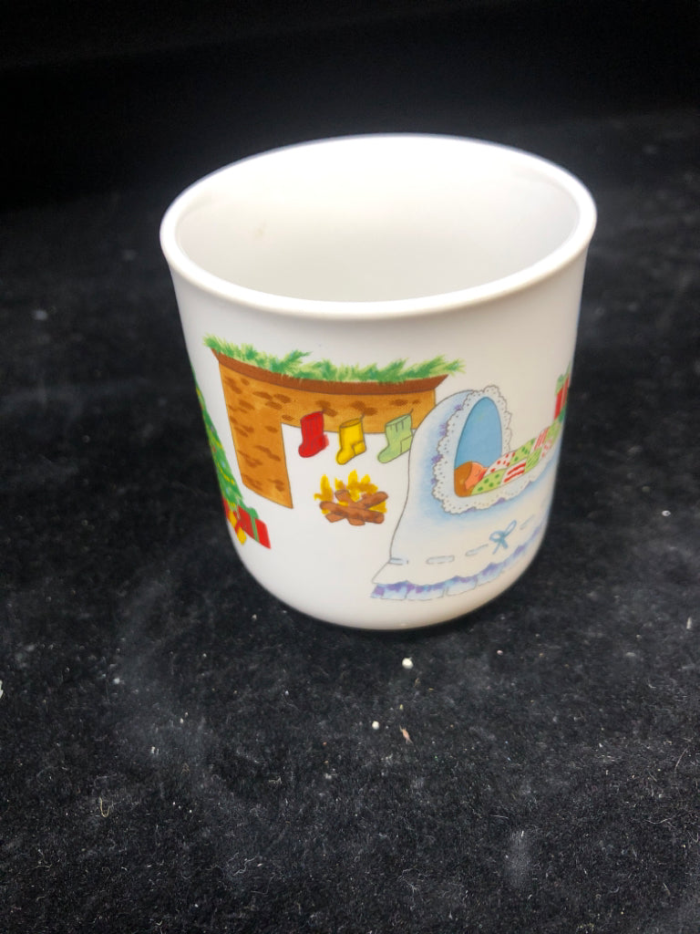 BABY'S FIRST CHRISTMAS MUG.