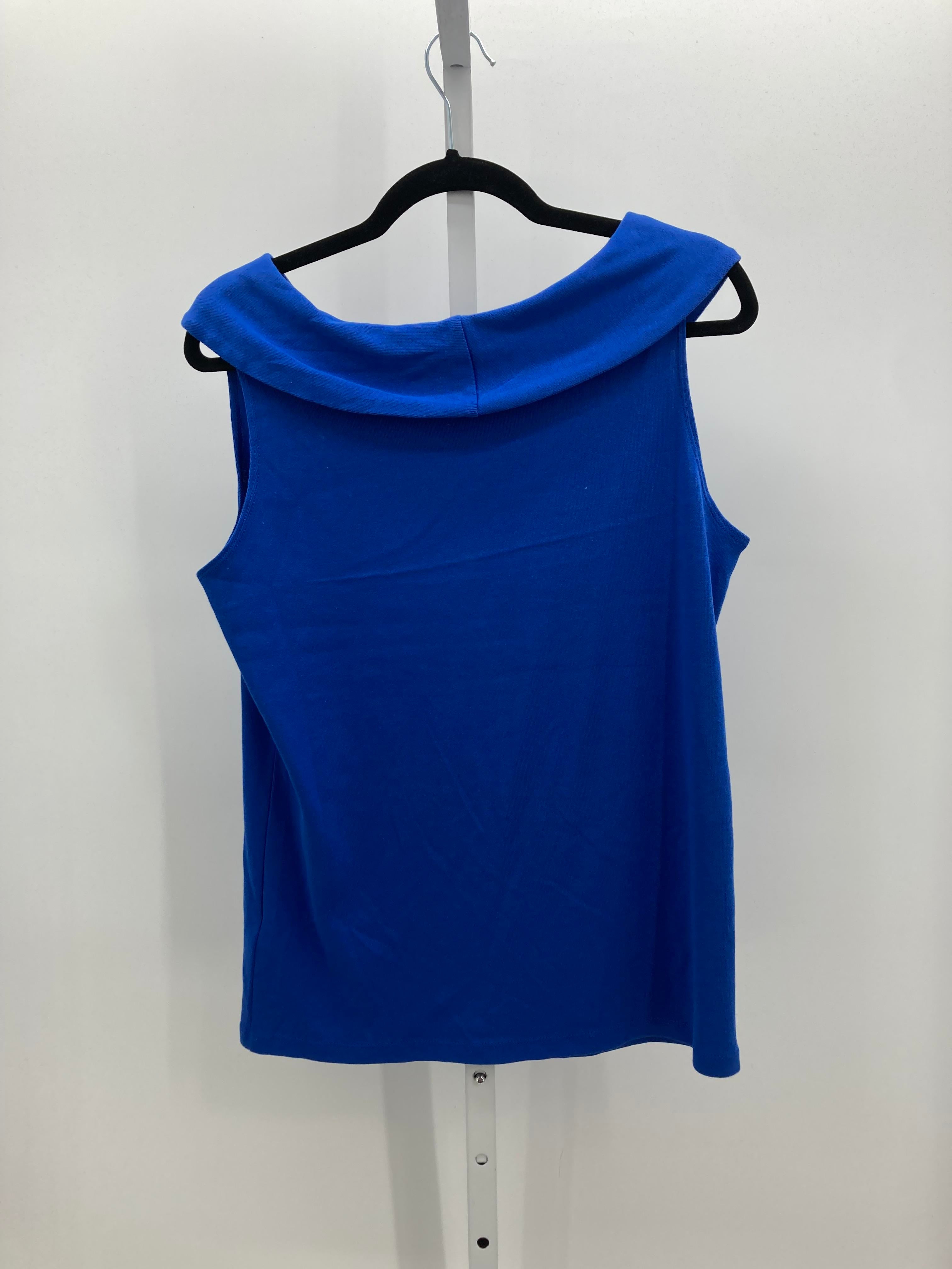 Rafaella Size Large Misses Sleeveless Shirt