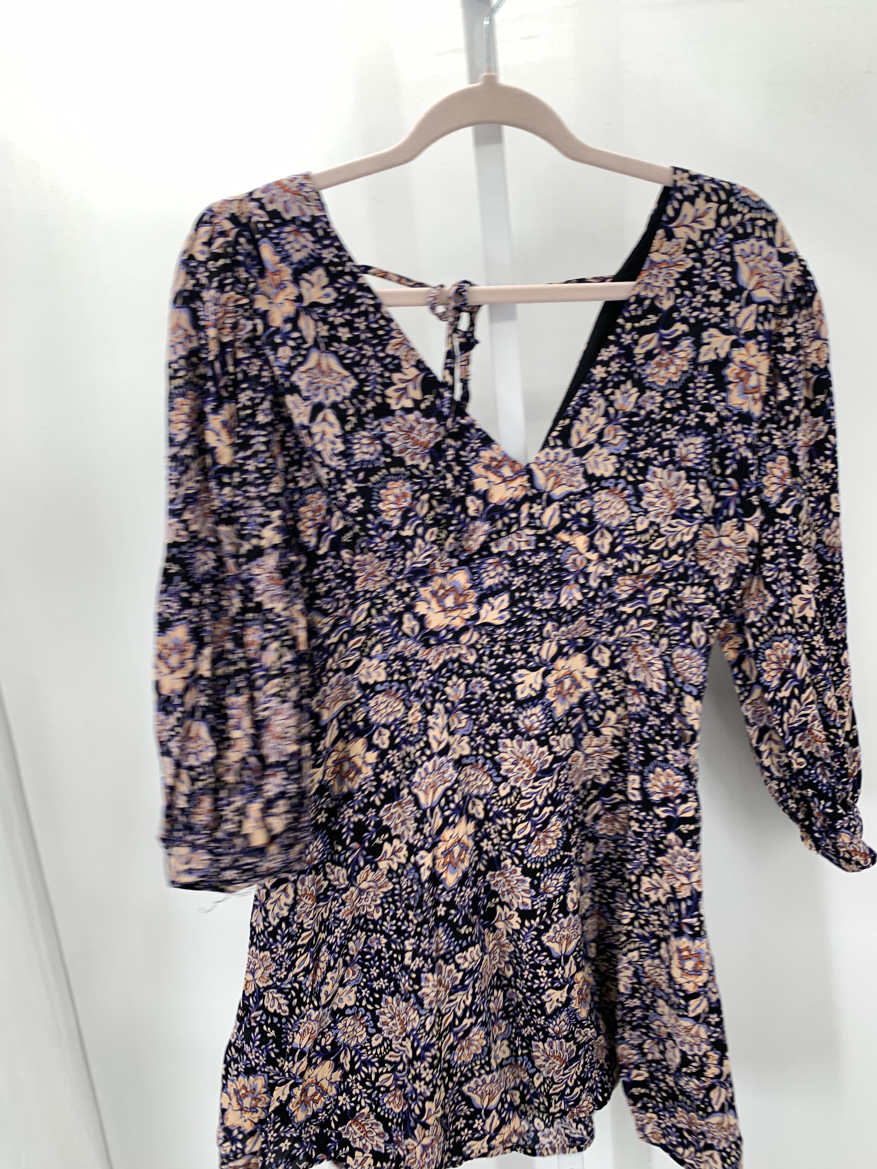 Size Large Misses Long Sleeve Dress