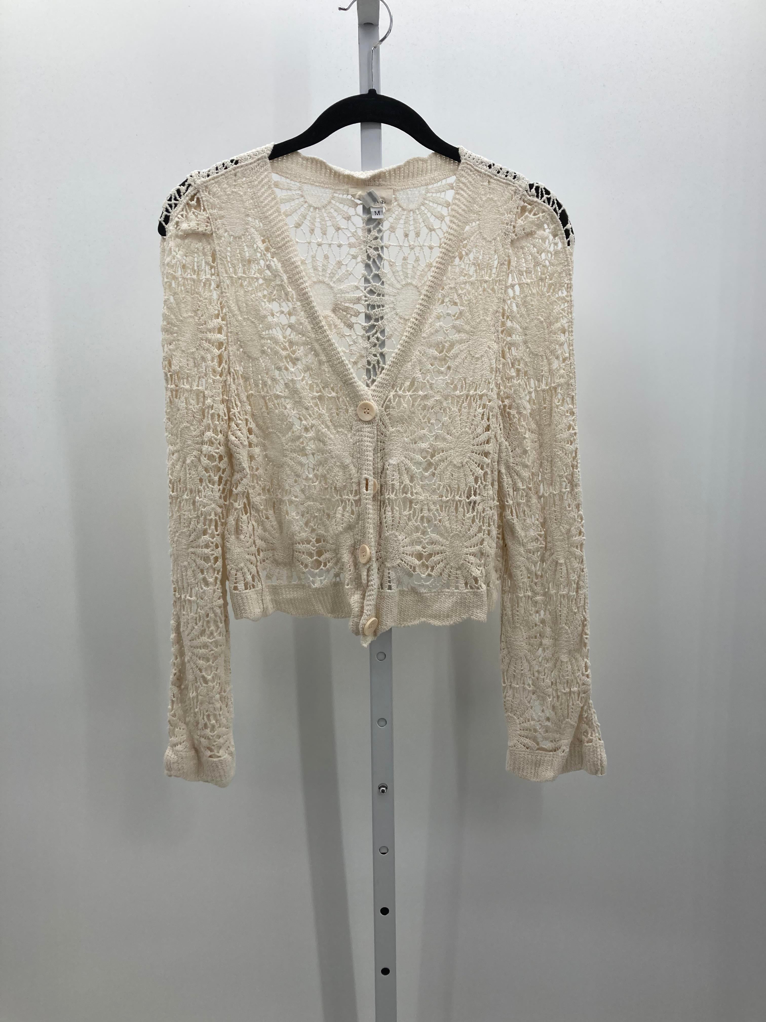 Size Medium Juniors Long Sleeve Sweater