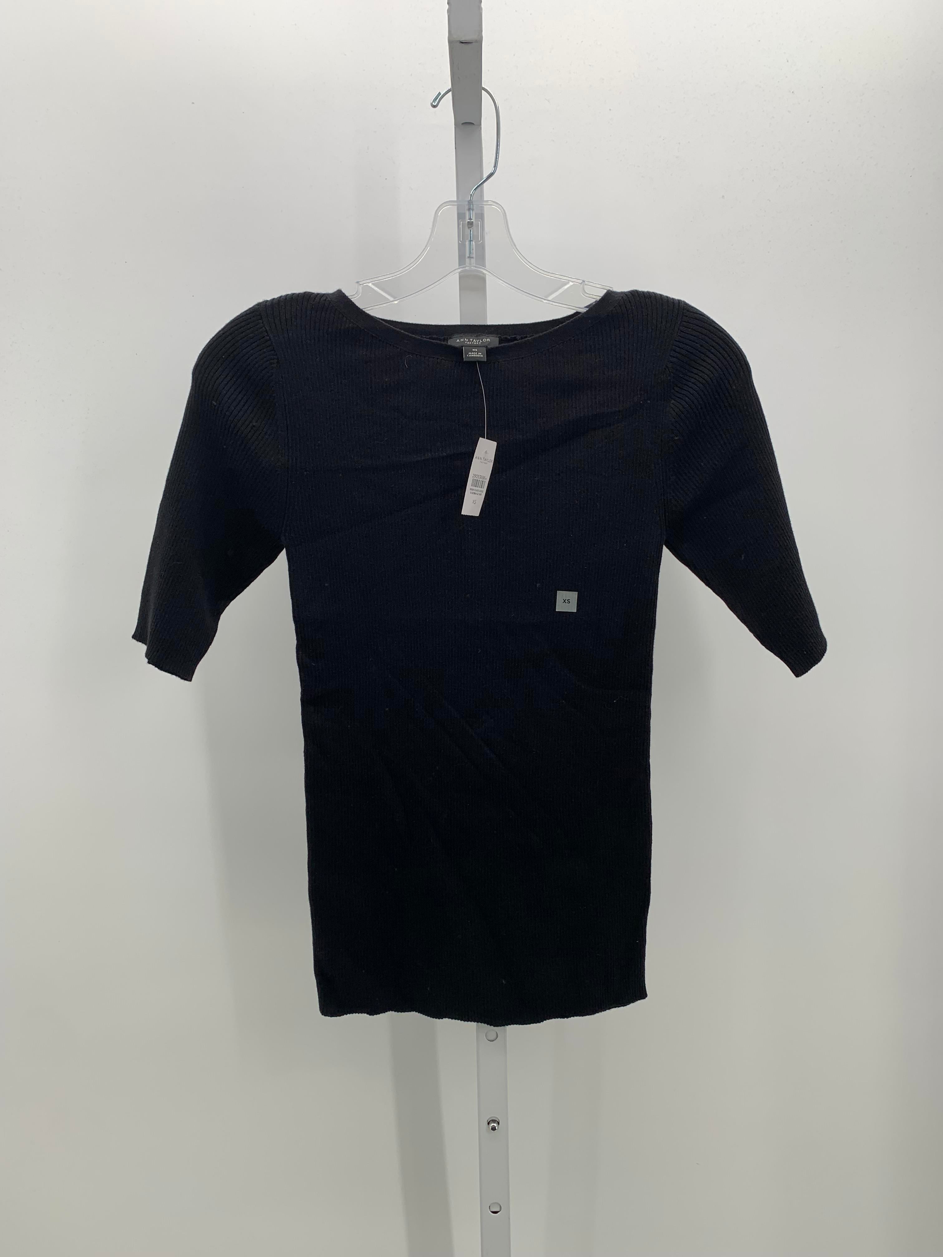 Ann Taylor Size X Small Misses Short Slv Sweater