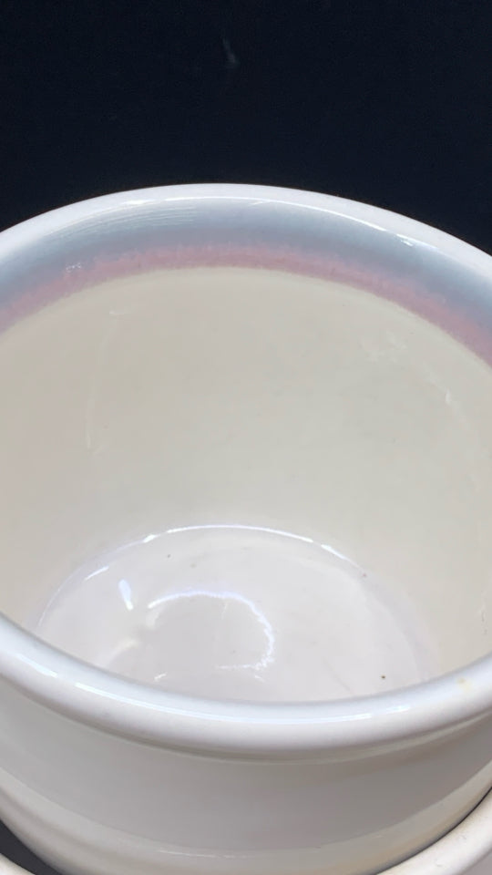 22PC PFALTZGRAFF AURA PINK DINNER SVC FOR 4.