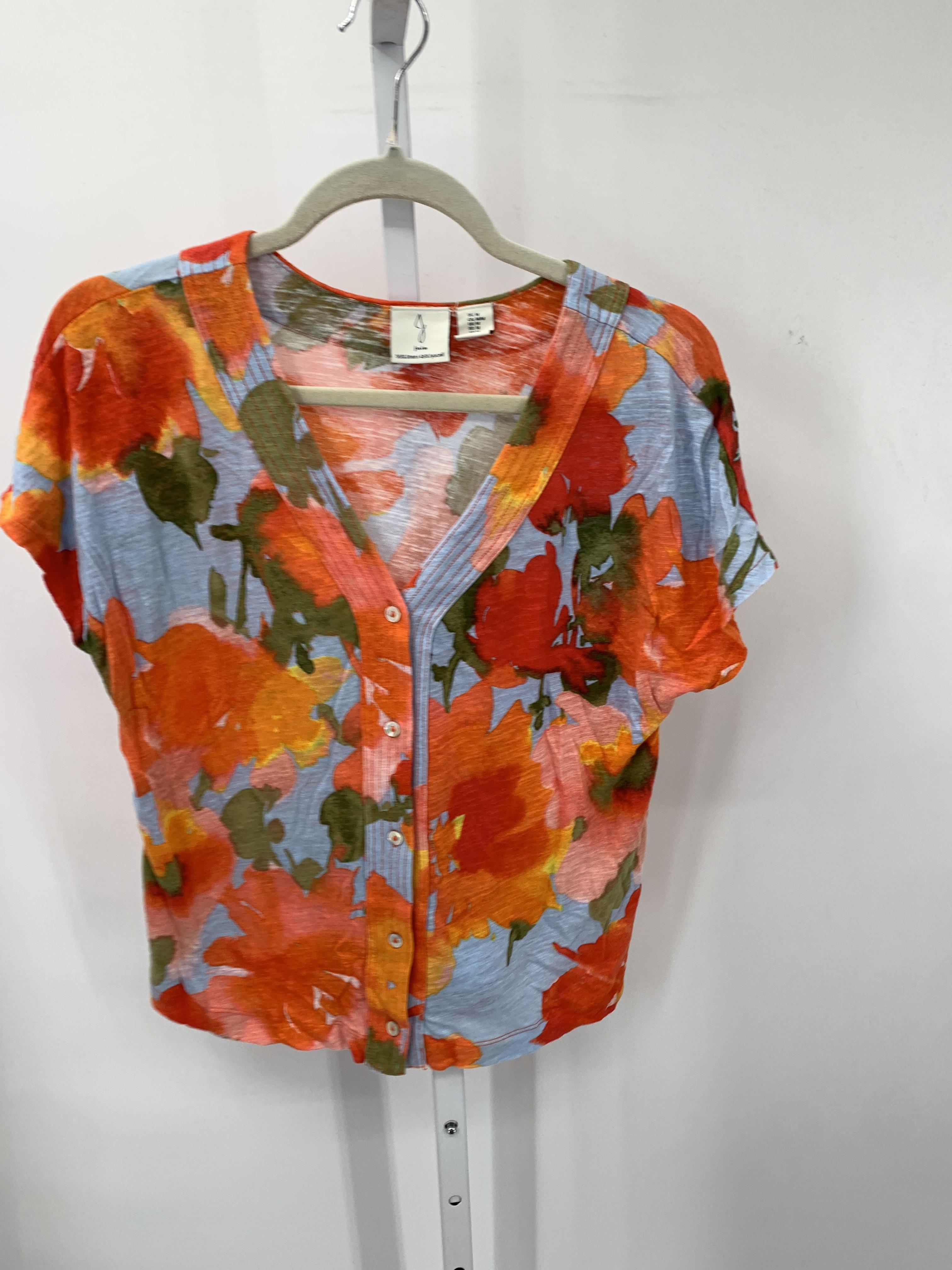 Joie Size Medium Misses Short Sleeve Shirt