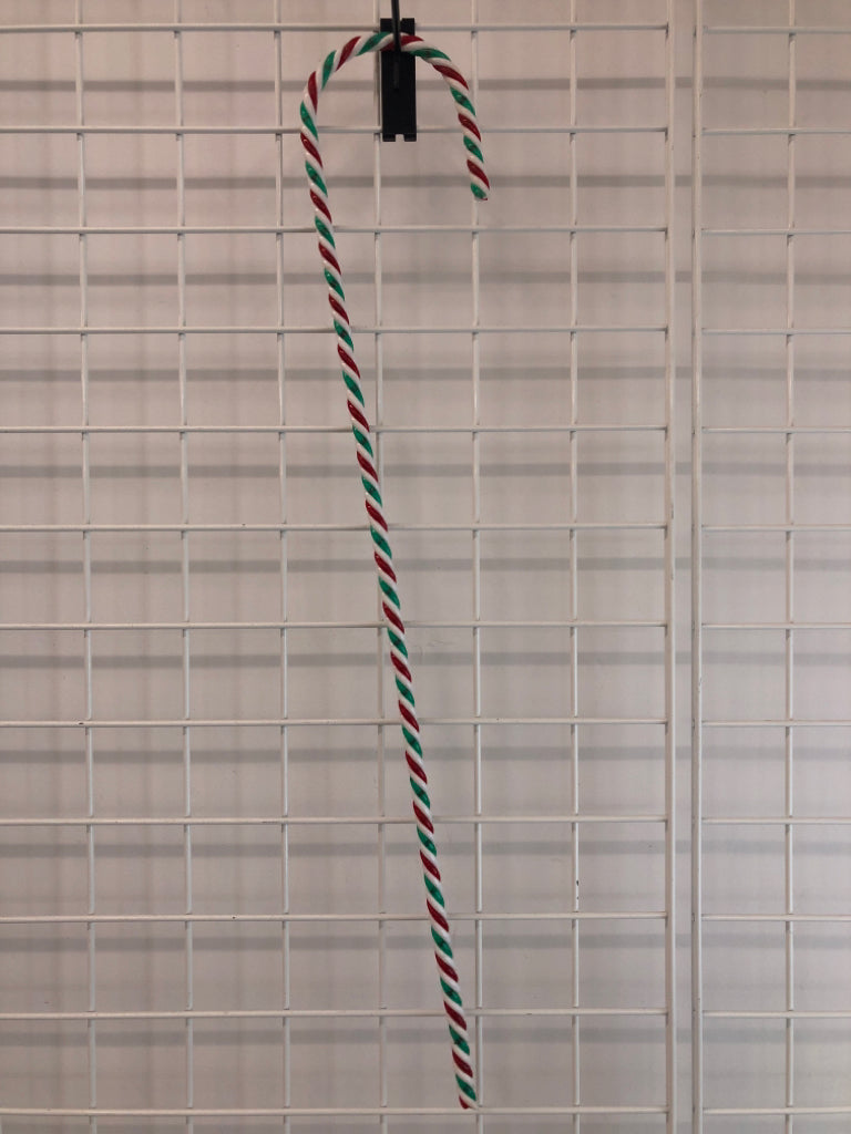 PLASTIC COLORFUL CANDY CANE.