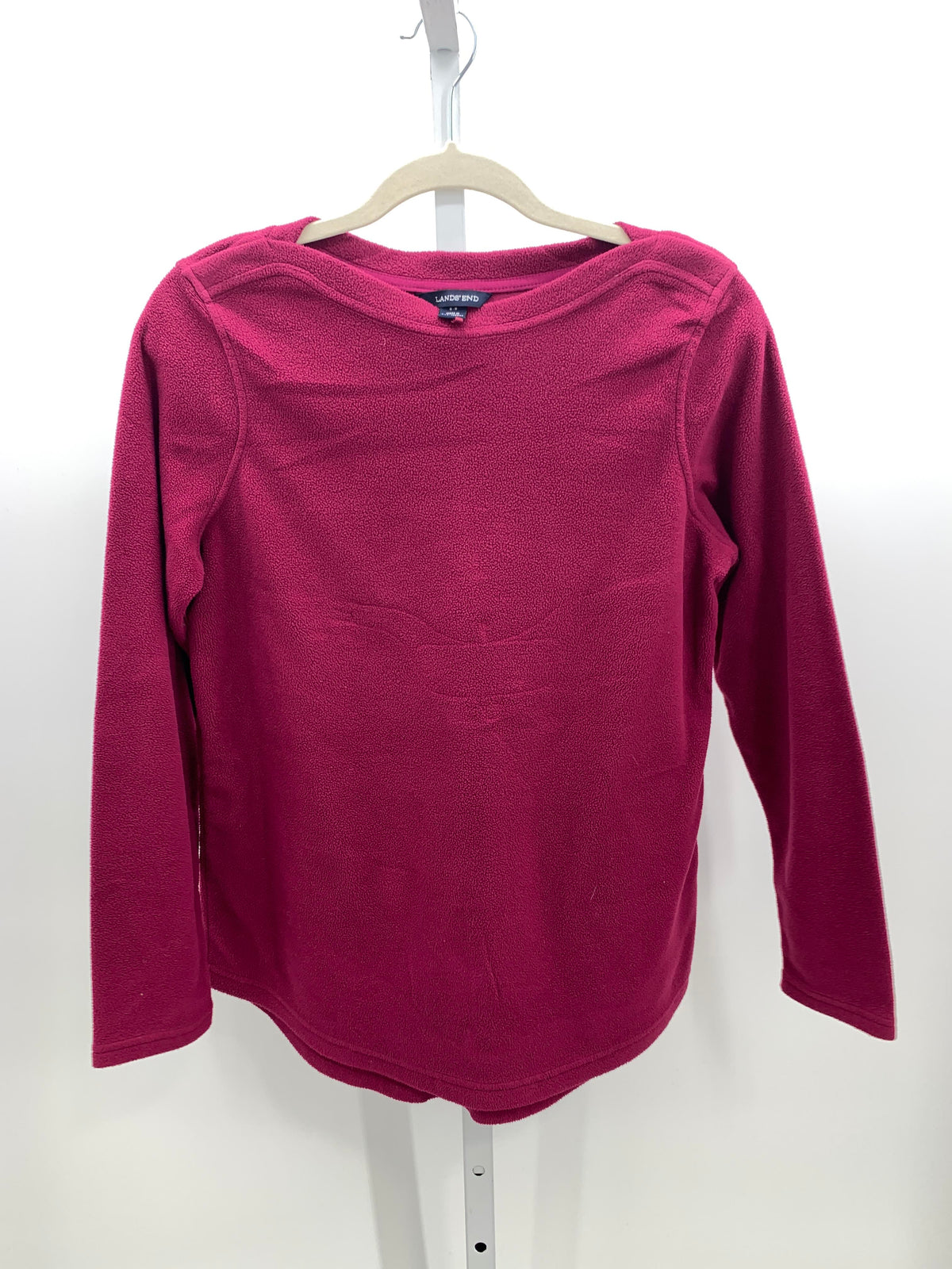 Lands End Size Small Misses Long Sleeve Shirt