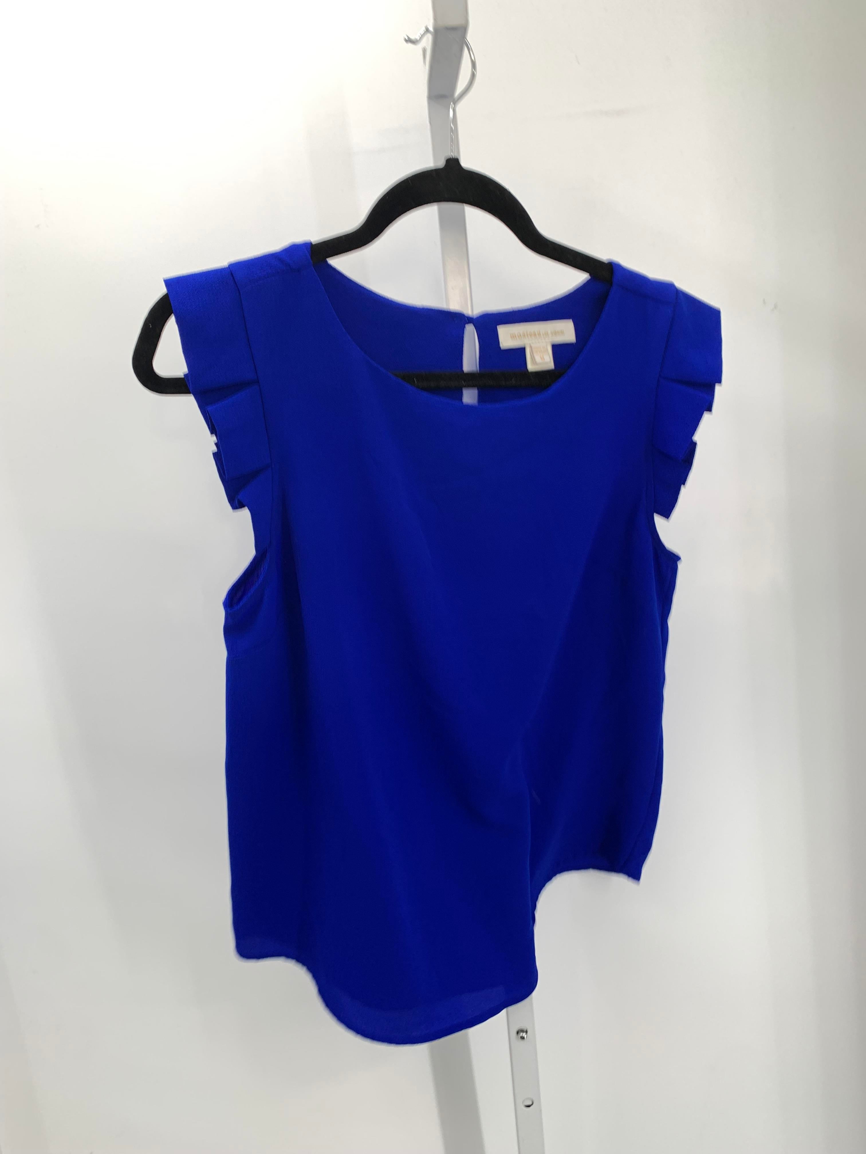 monteau Size Medium Misses Short Sleeve Shirt