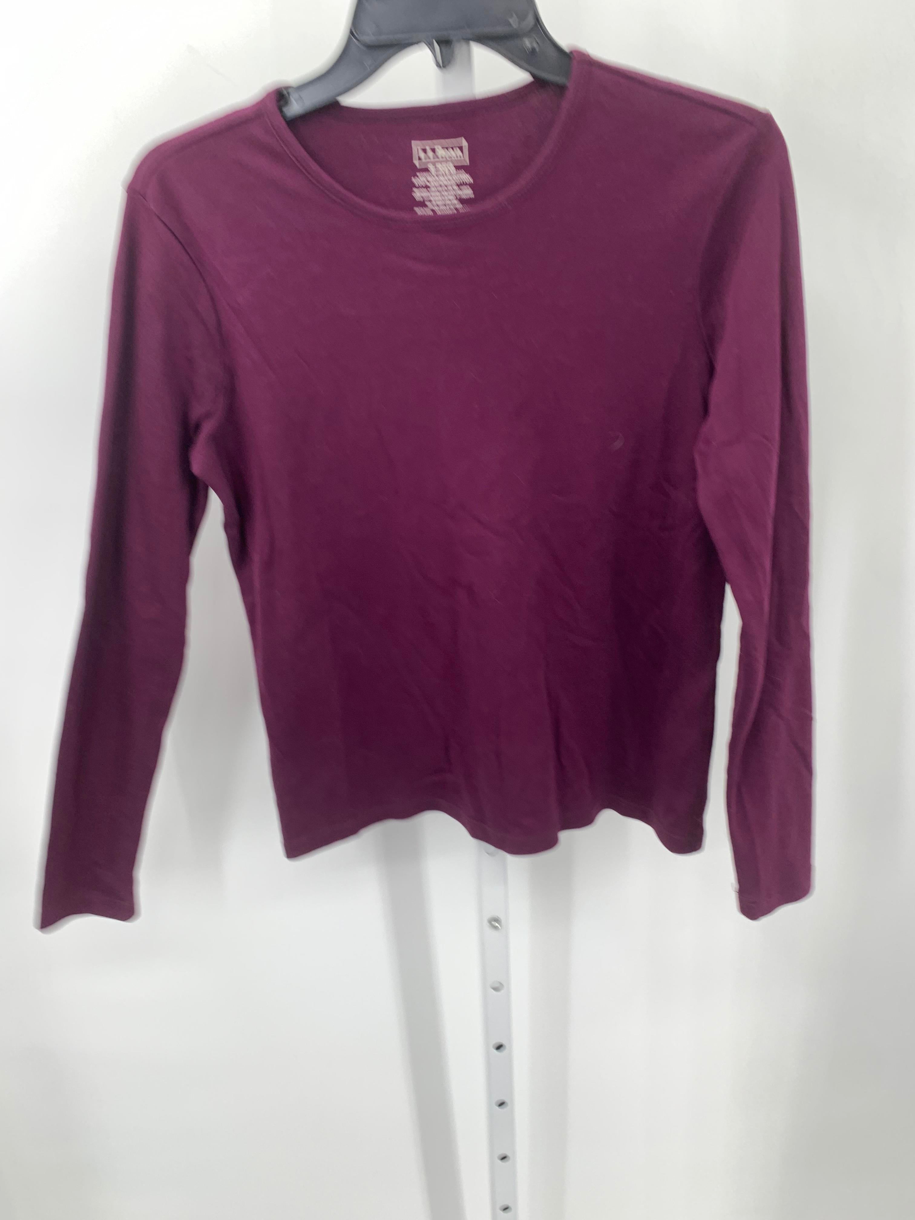 LL Bean Size Small Misses Long Sleeve Shirt