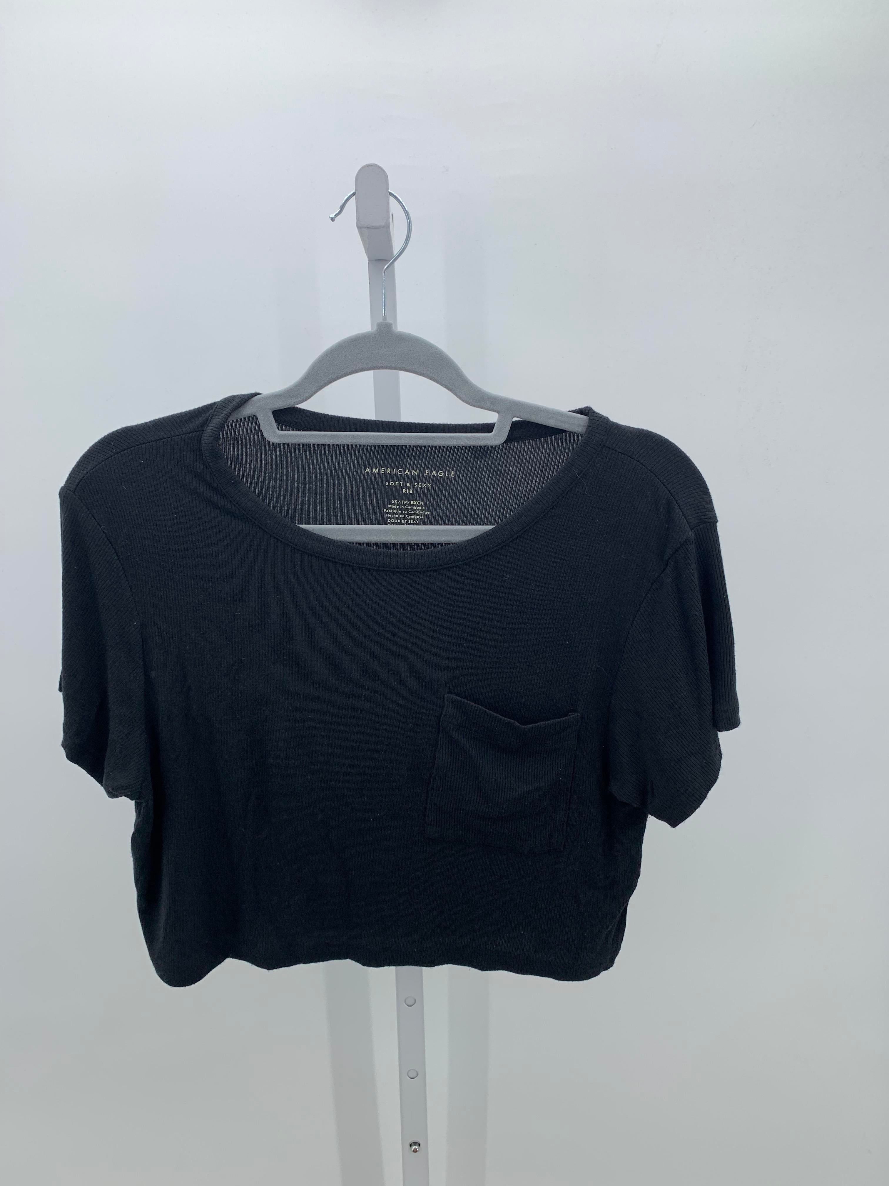 American Eagle Size X Small Juniors Short Sleeve Shirt