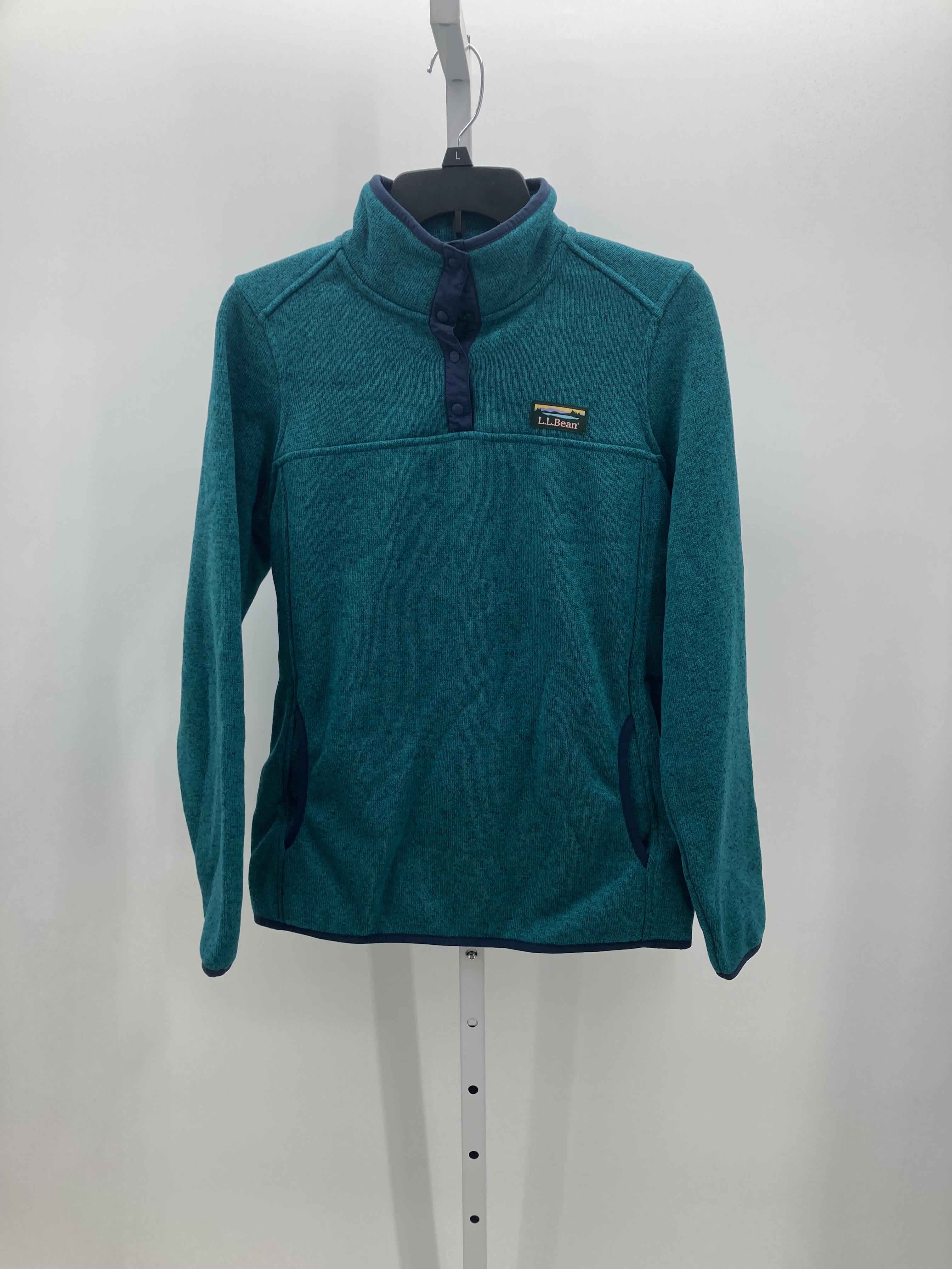 LL Bean Size Medium Misses Long Slv Sweater