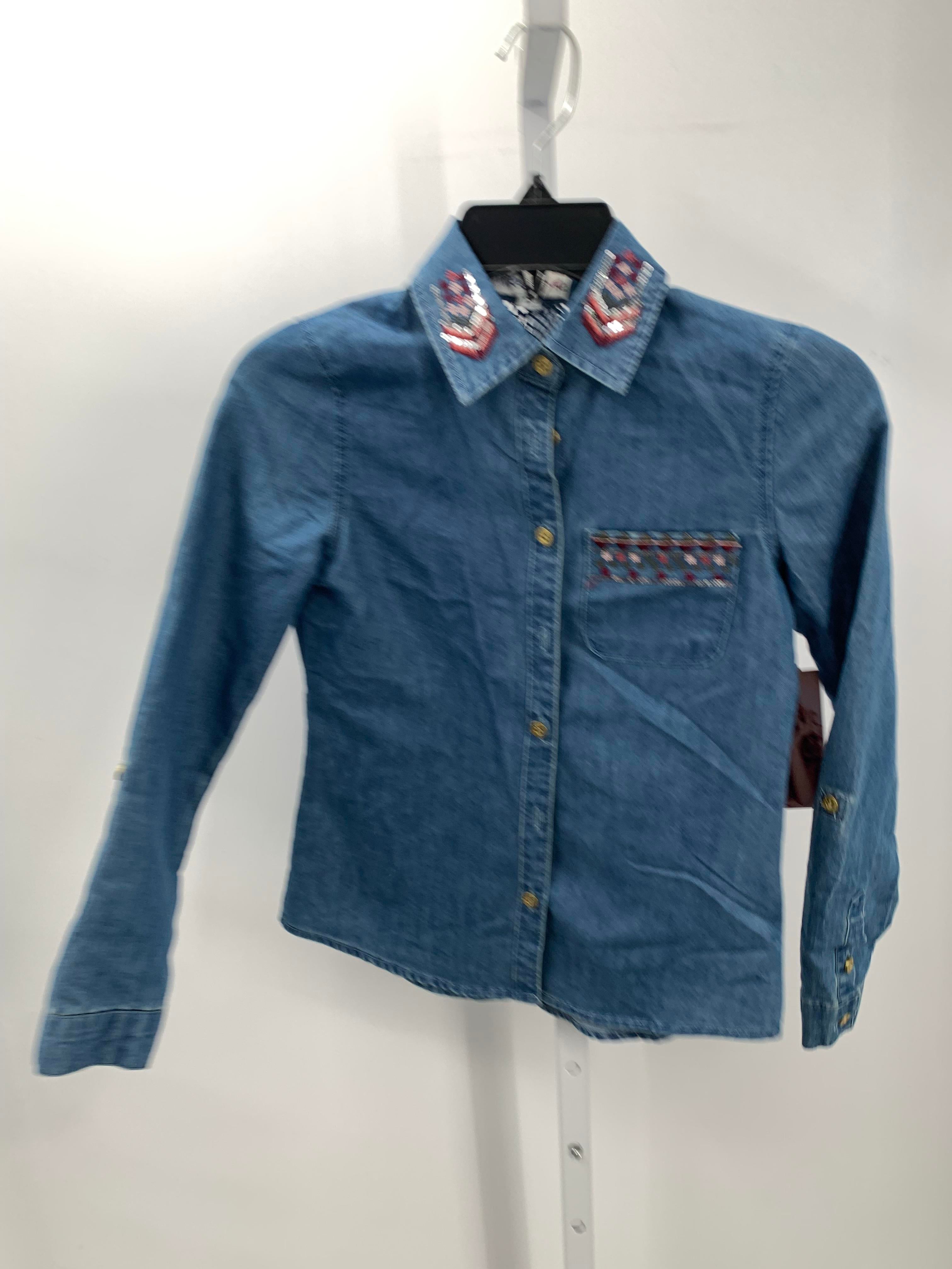 Freestyle Size 12 Girls Long Sleeve Shirt