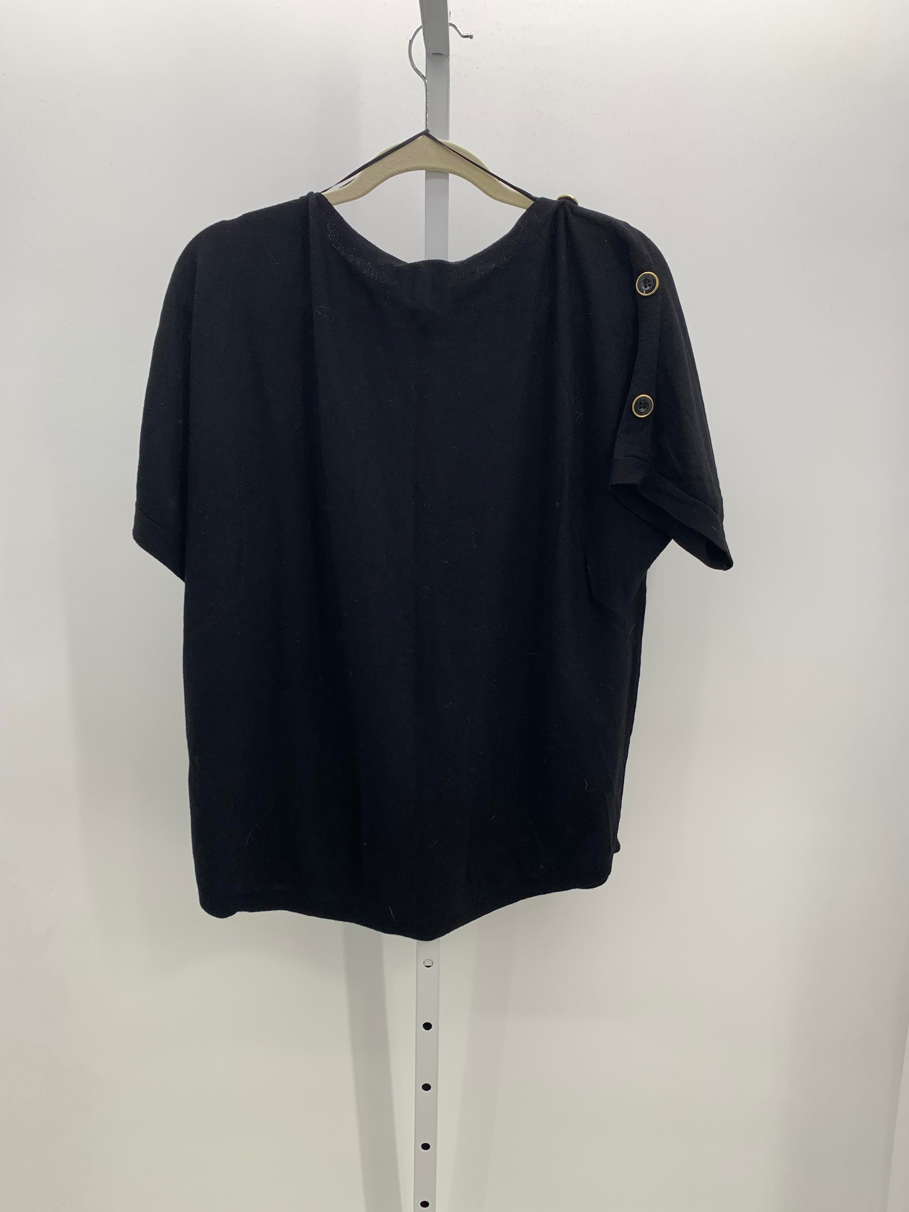 Cable & Gauge Size Extra Large Misses Short Slv Sweater