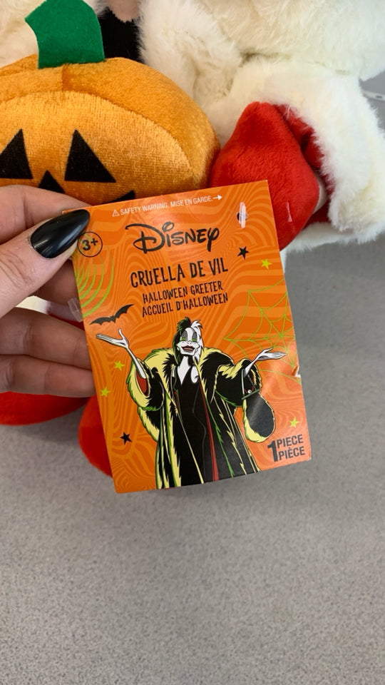 NEW CRUELLA DE VIL STANDING PLUSH.