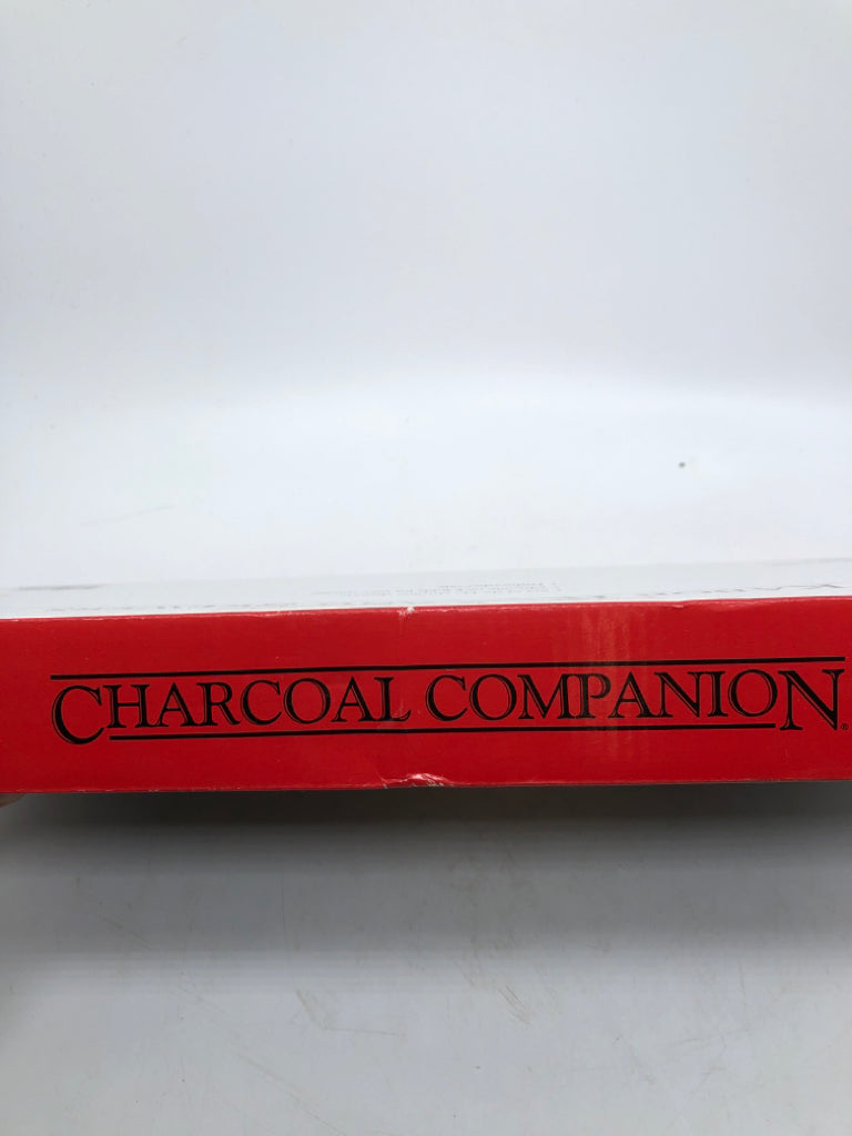 NIB CHARCOAL COMPANION KABOB RACK SKEWERS.