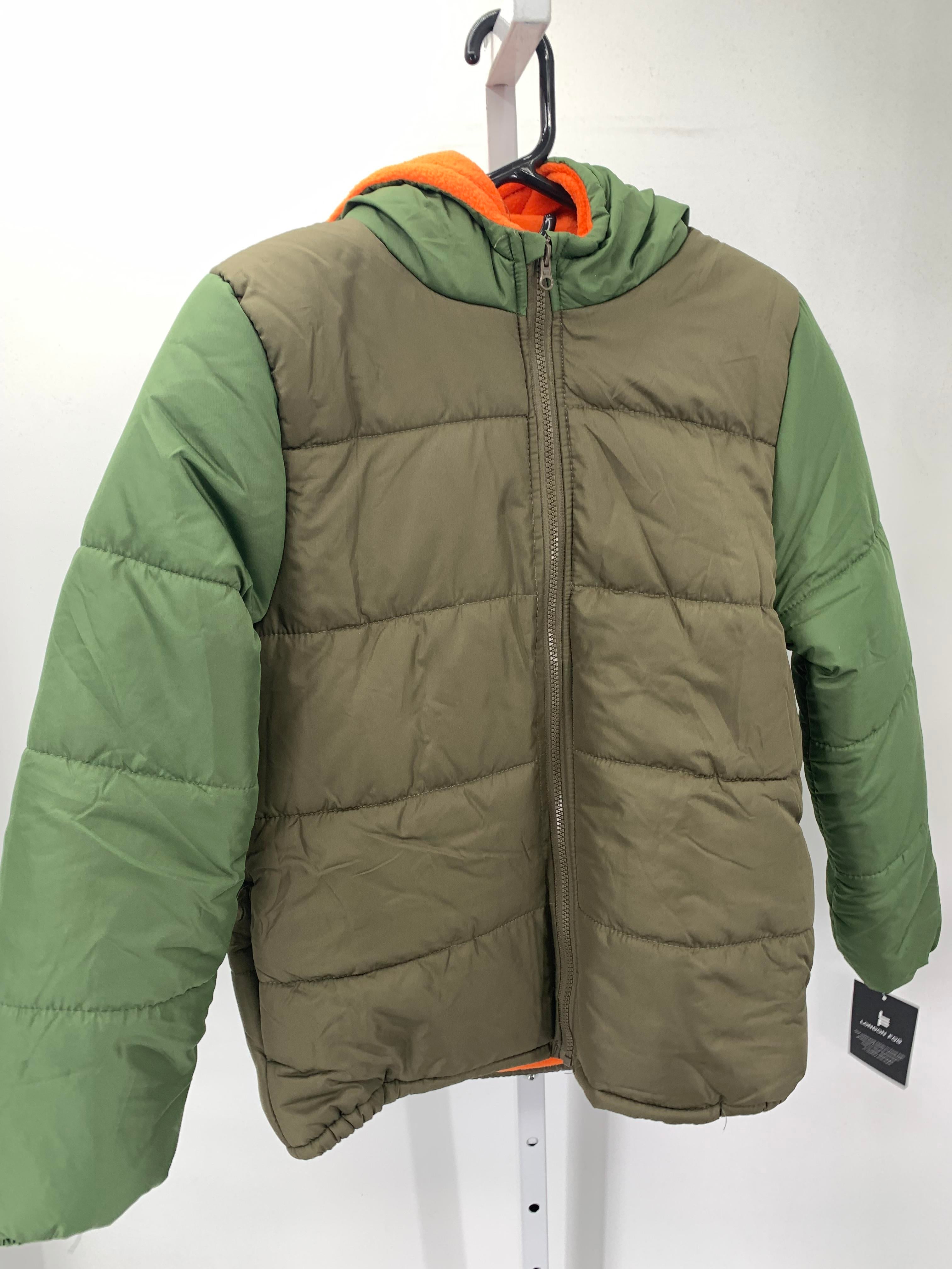 NEW ORANGE HOODED ZIP JACKET