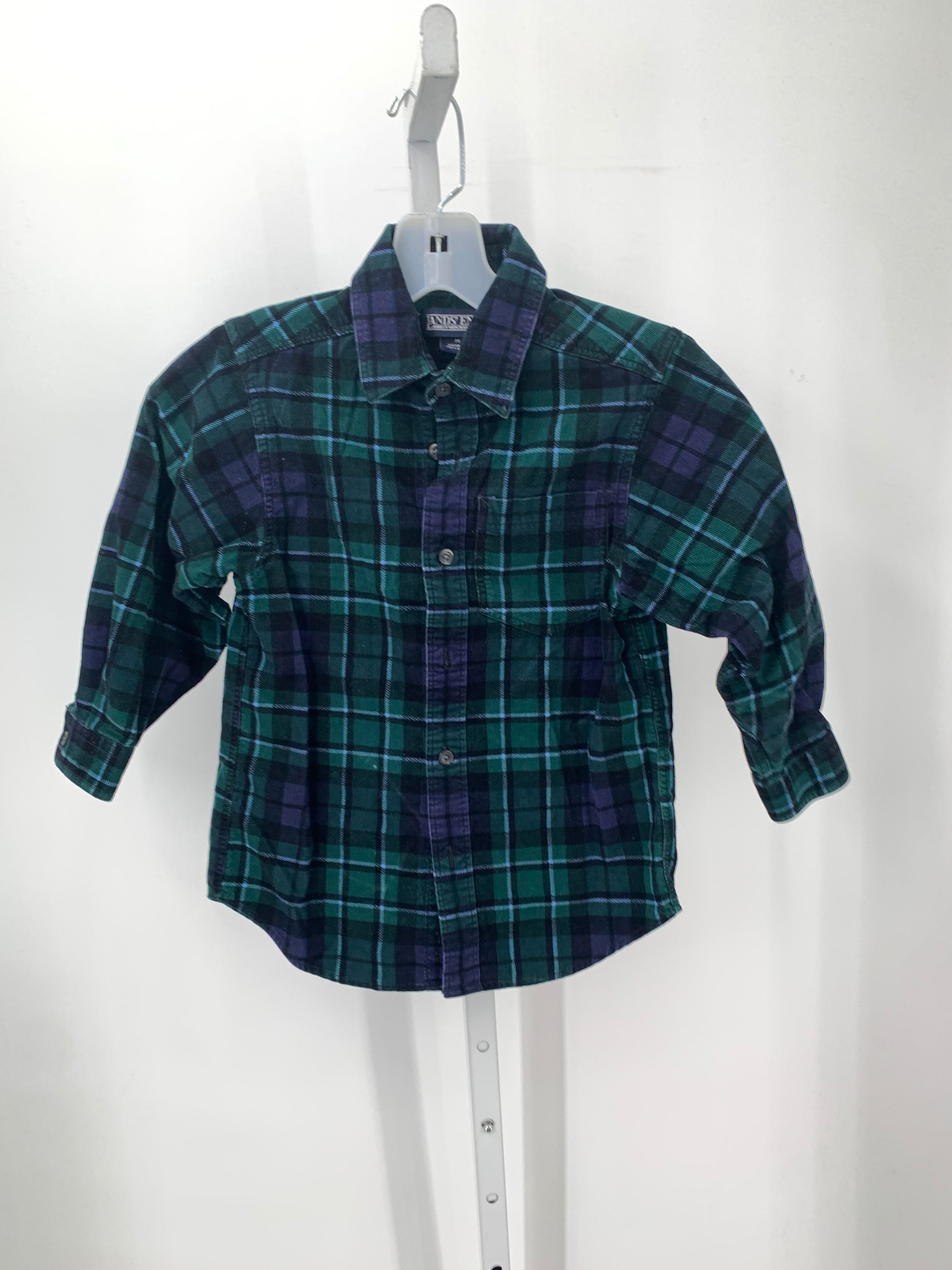 PLAID CORDUROY