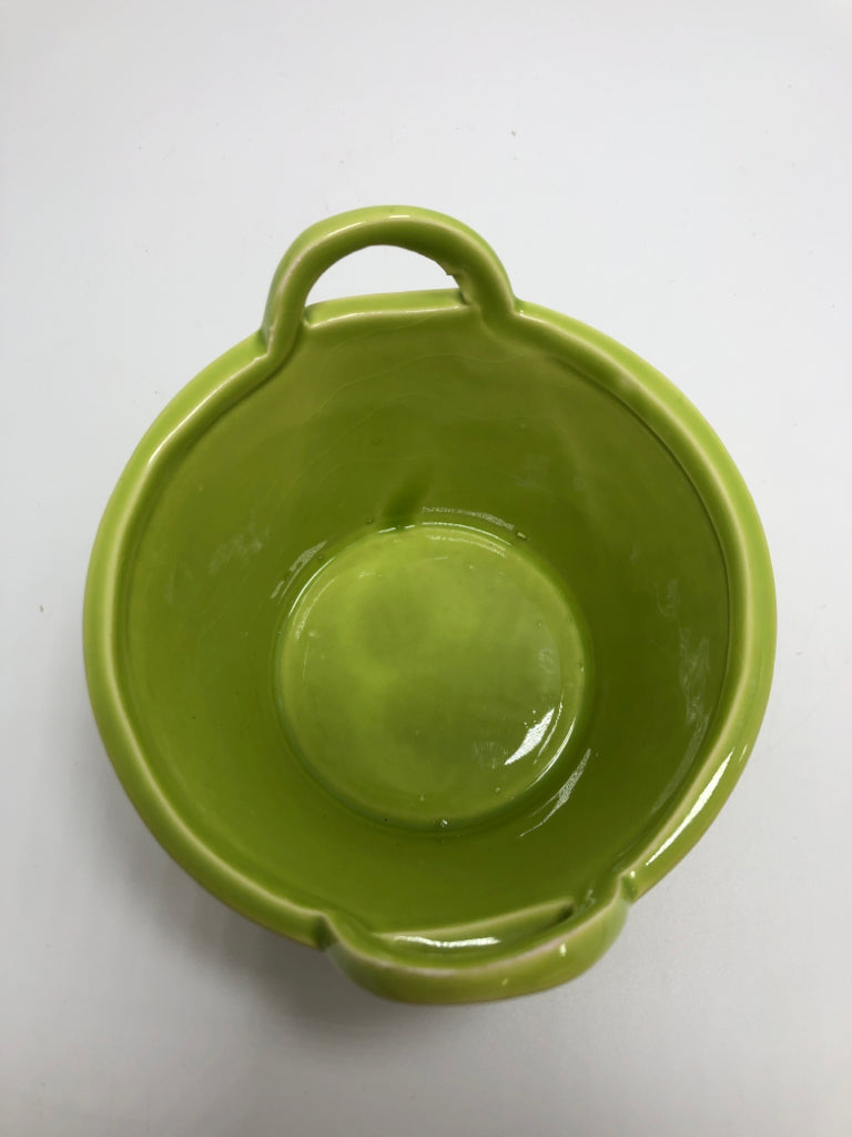"OLIVE" GREEN BOWL.